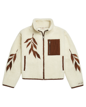 Life is a Willow Zip Up Sherpa Fleece Jacket