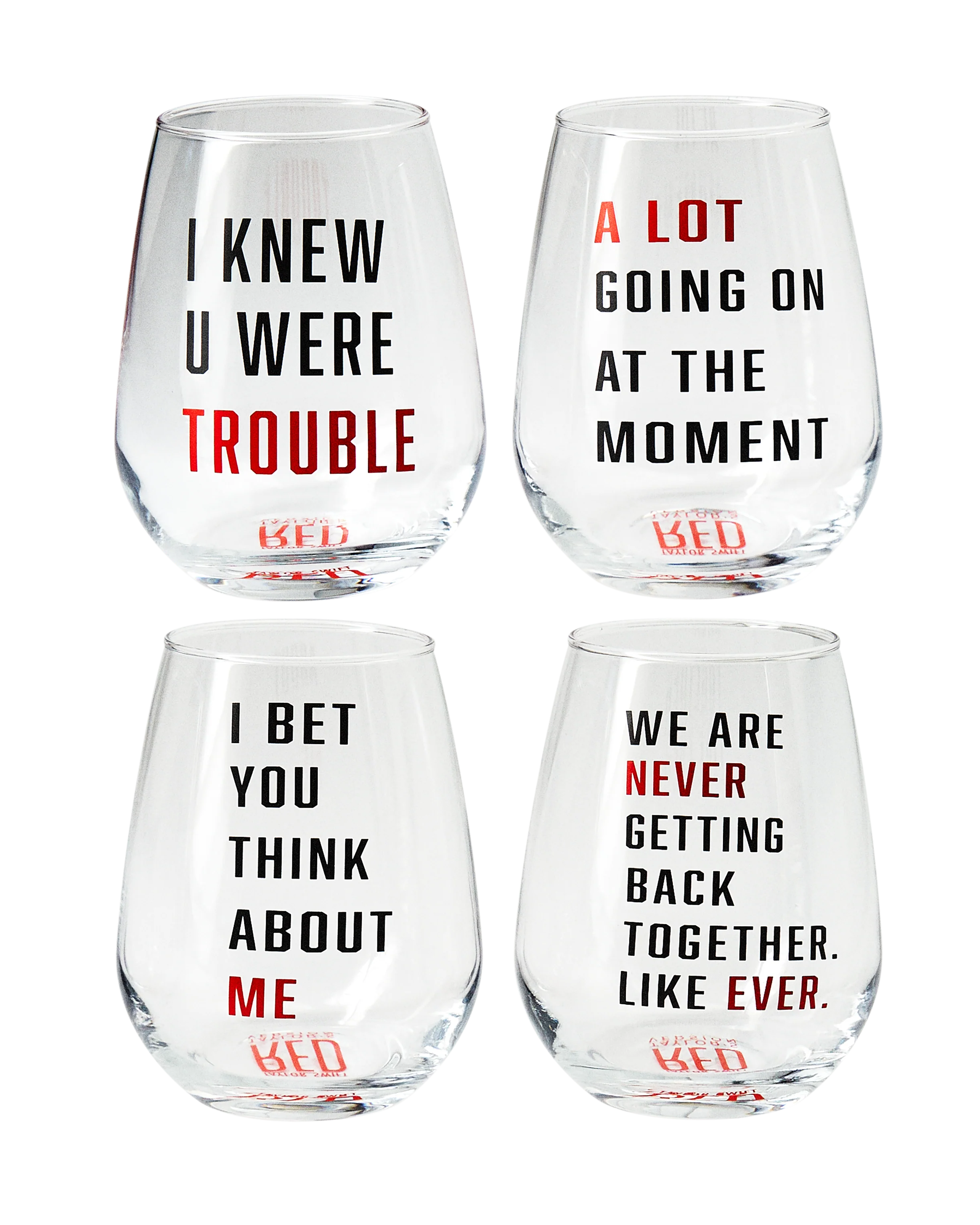 Red (Taylor's Version) Glass Set