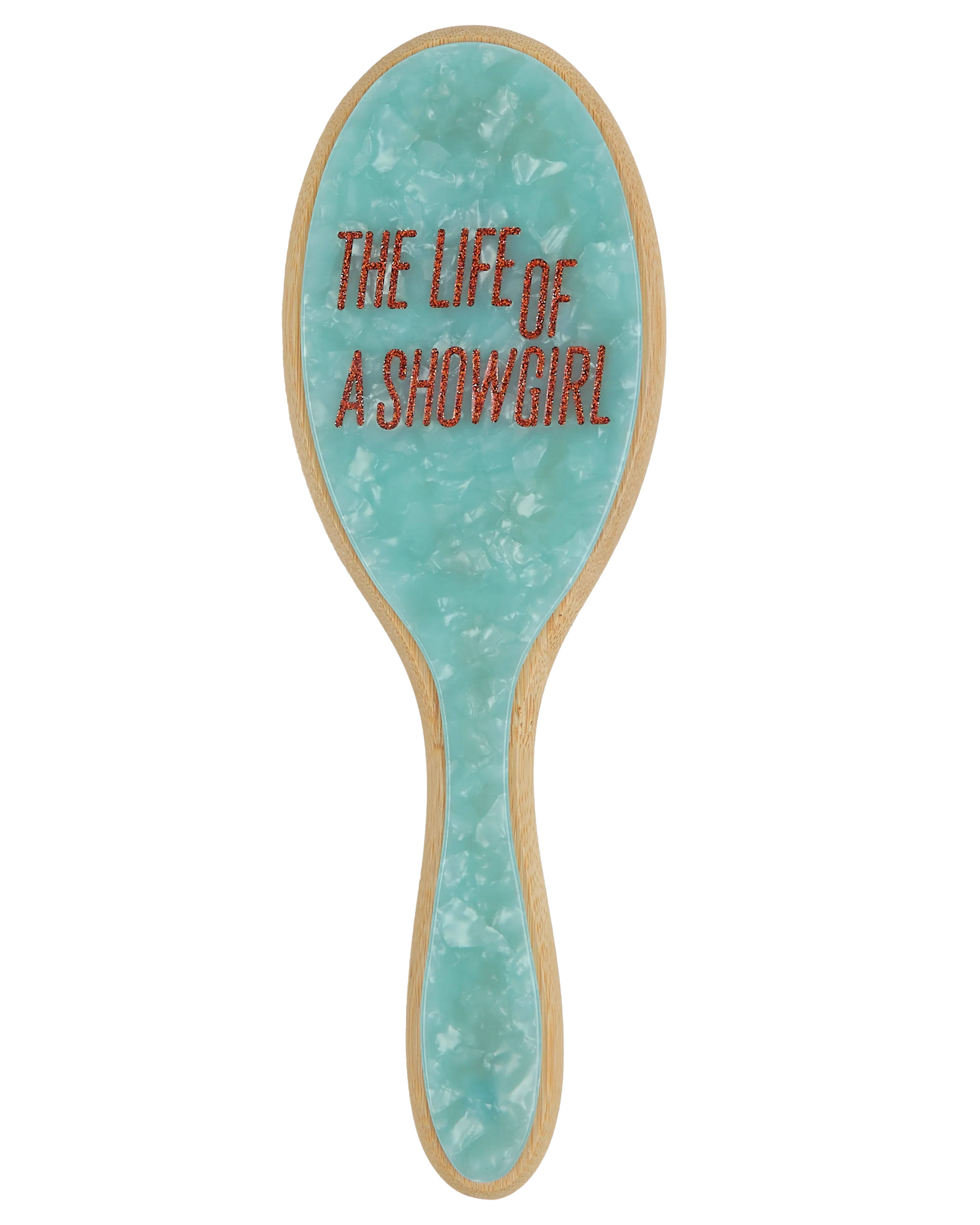 The Life of a Showgirl Hair Brush