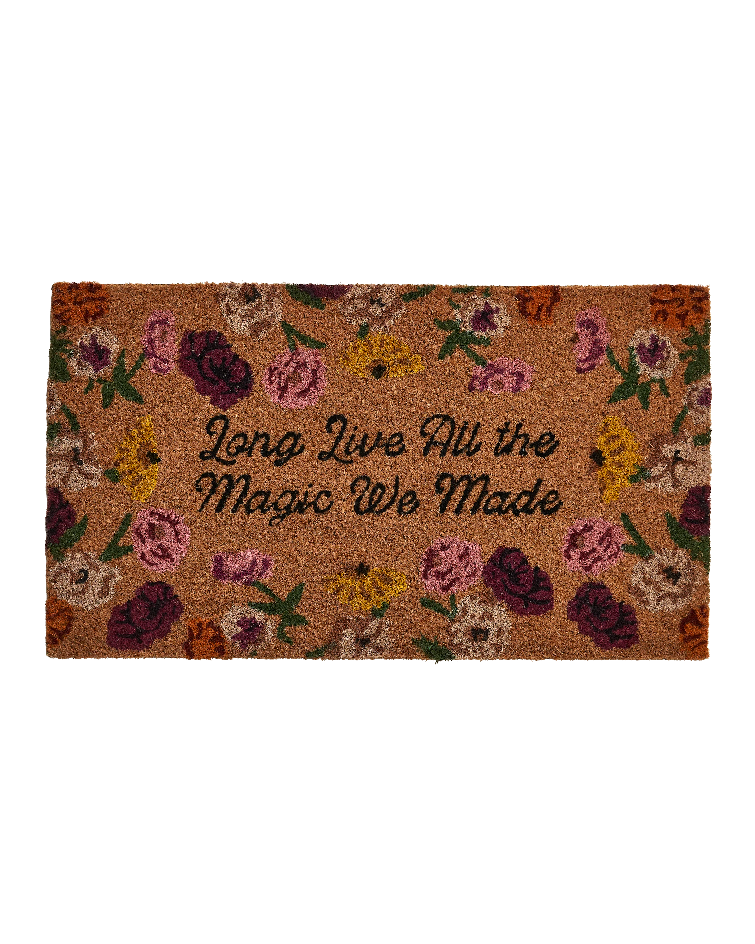 Long Live All The Magic We Made Acoustic Piano Door Mat