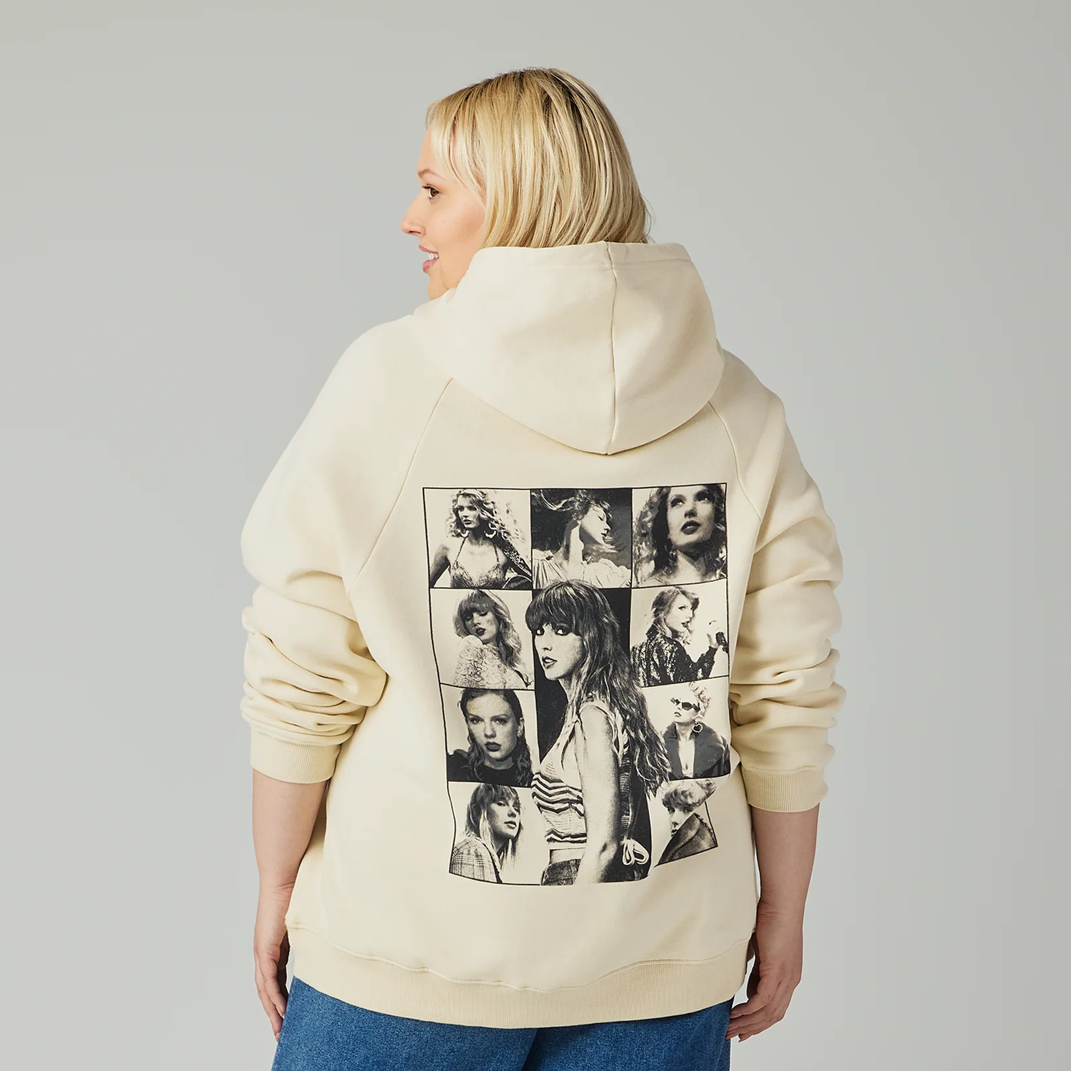 Taylor Swift The Eras Tour I Beige Hoodie