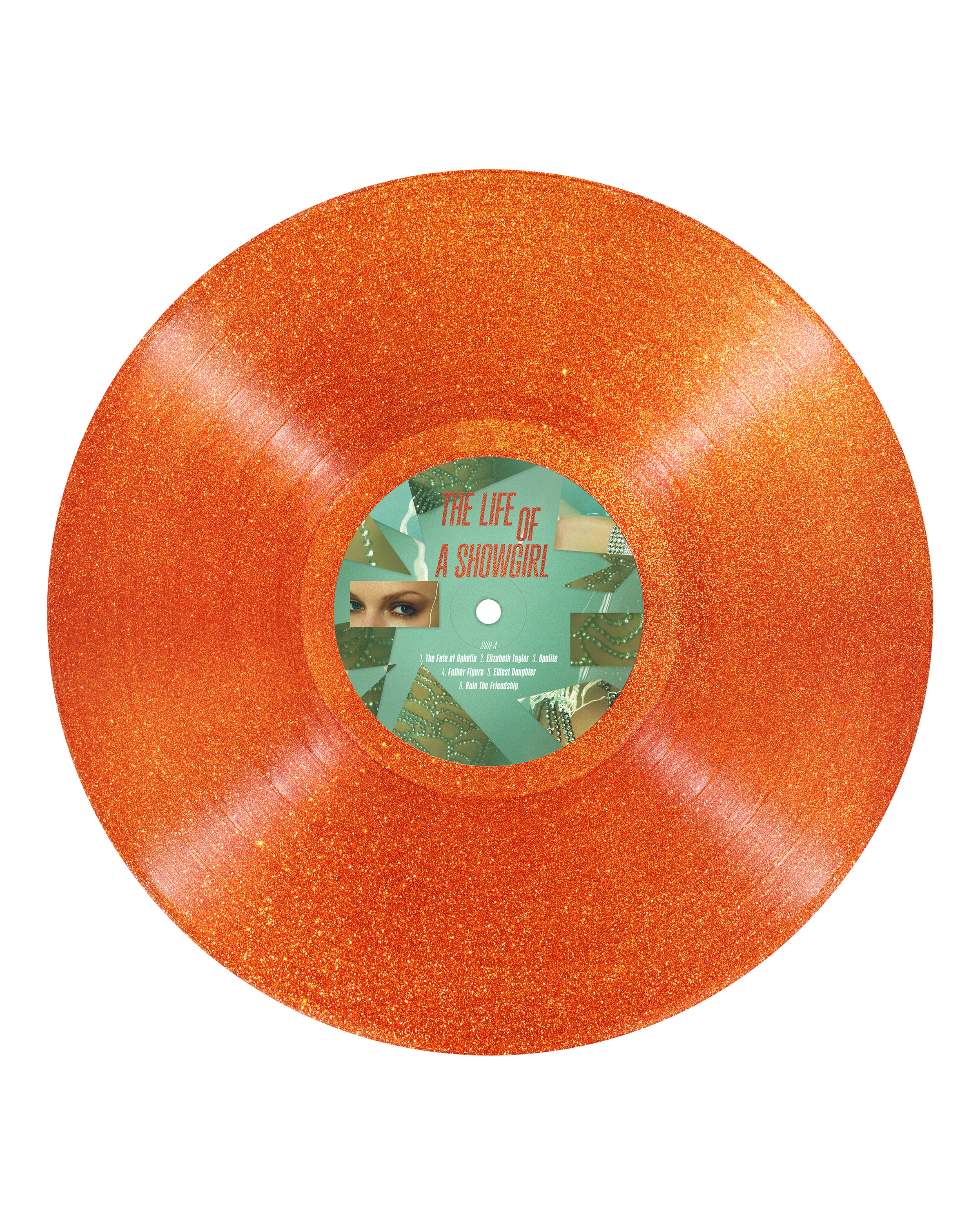 The Life of a Showgirl: Sweat and Vanilla Perfume Portofino Orange Glitter Vinyle