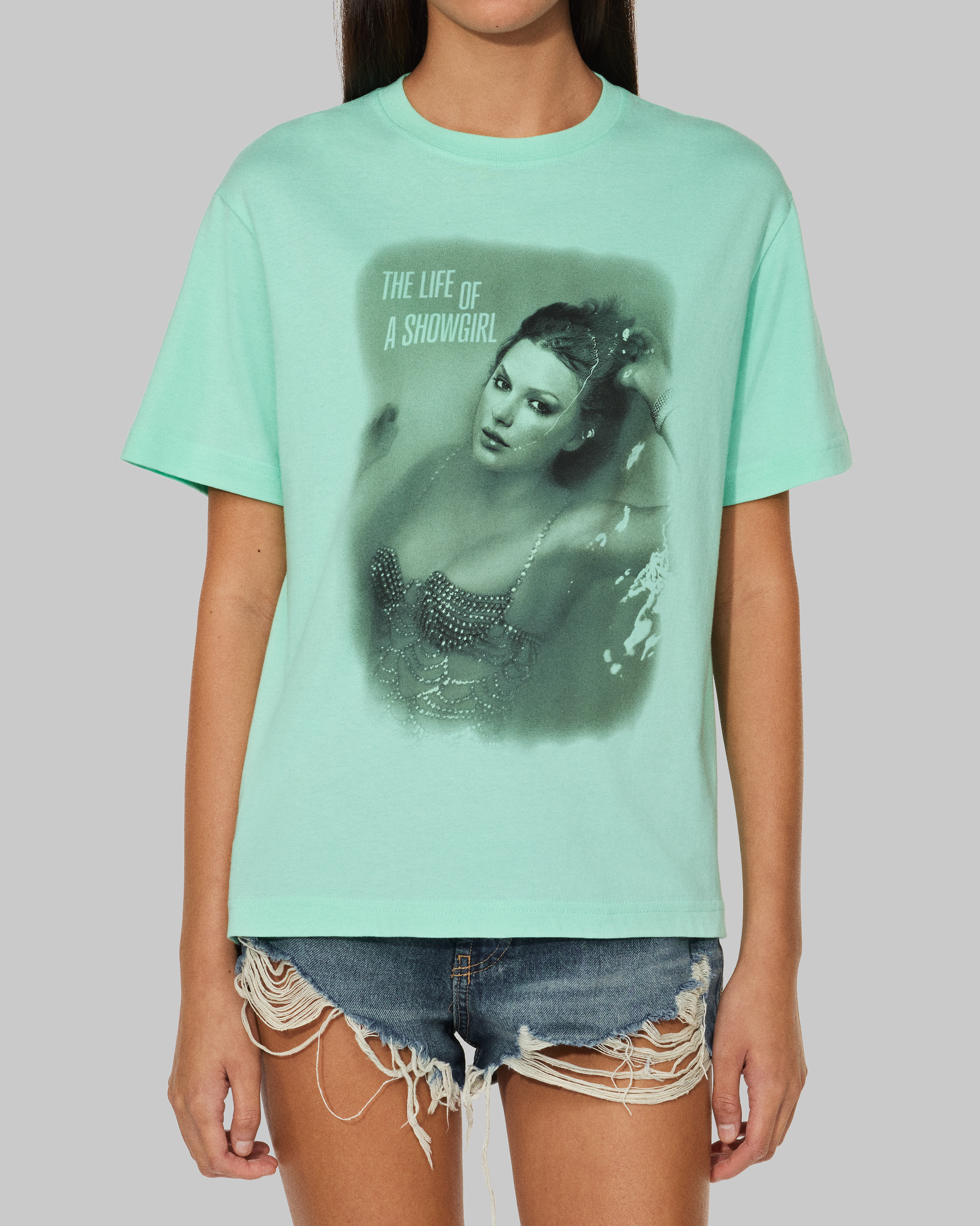 The Life of a Showgirl Mint T-shirt