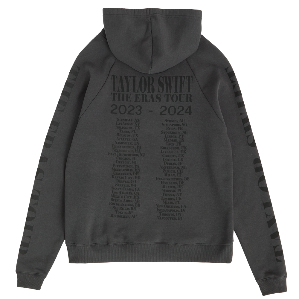 Taylor Swift | The Eras Tour Through Vancouver II Black Hoodie