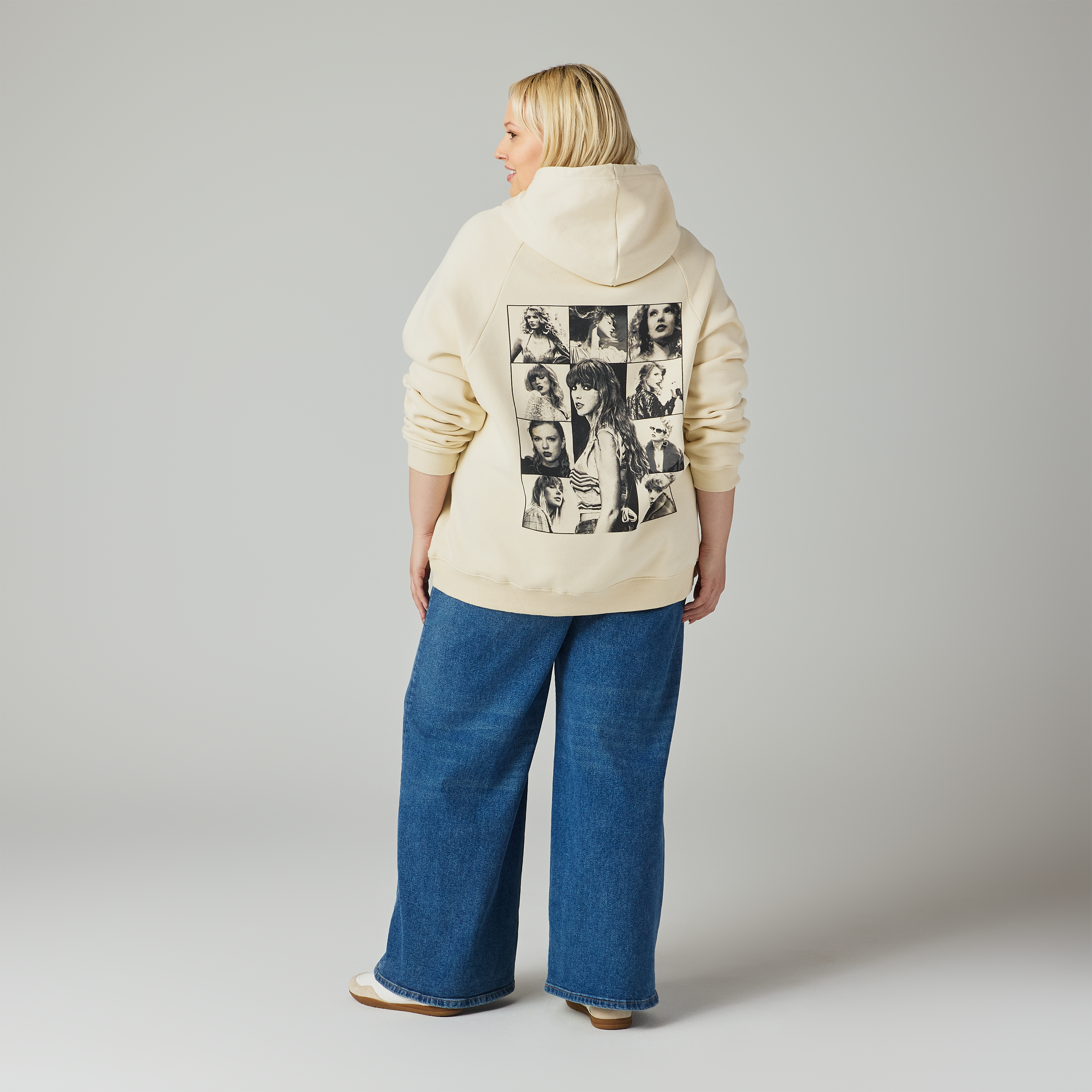 Taylor Swift The Eras Tour I Beige Hoodie