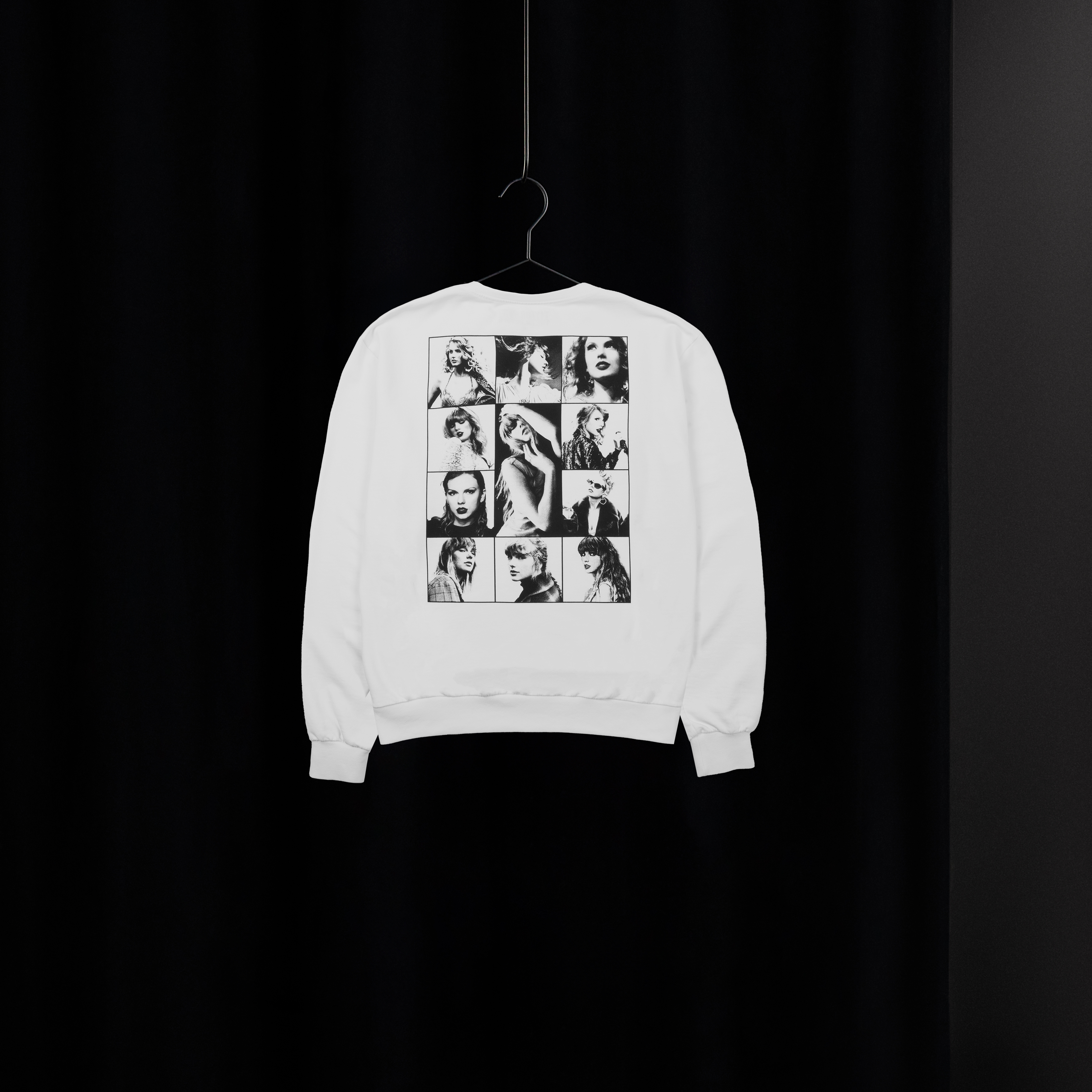 Taylor Swift The Eras Tour Crewneck Blanc