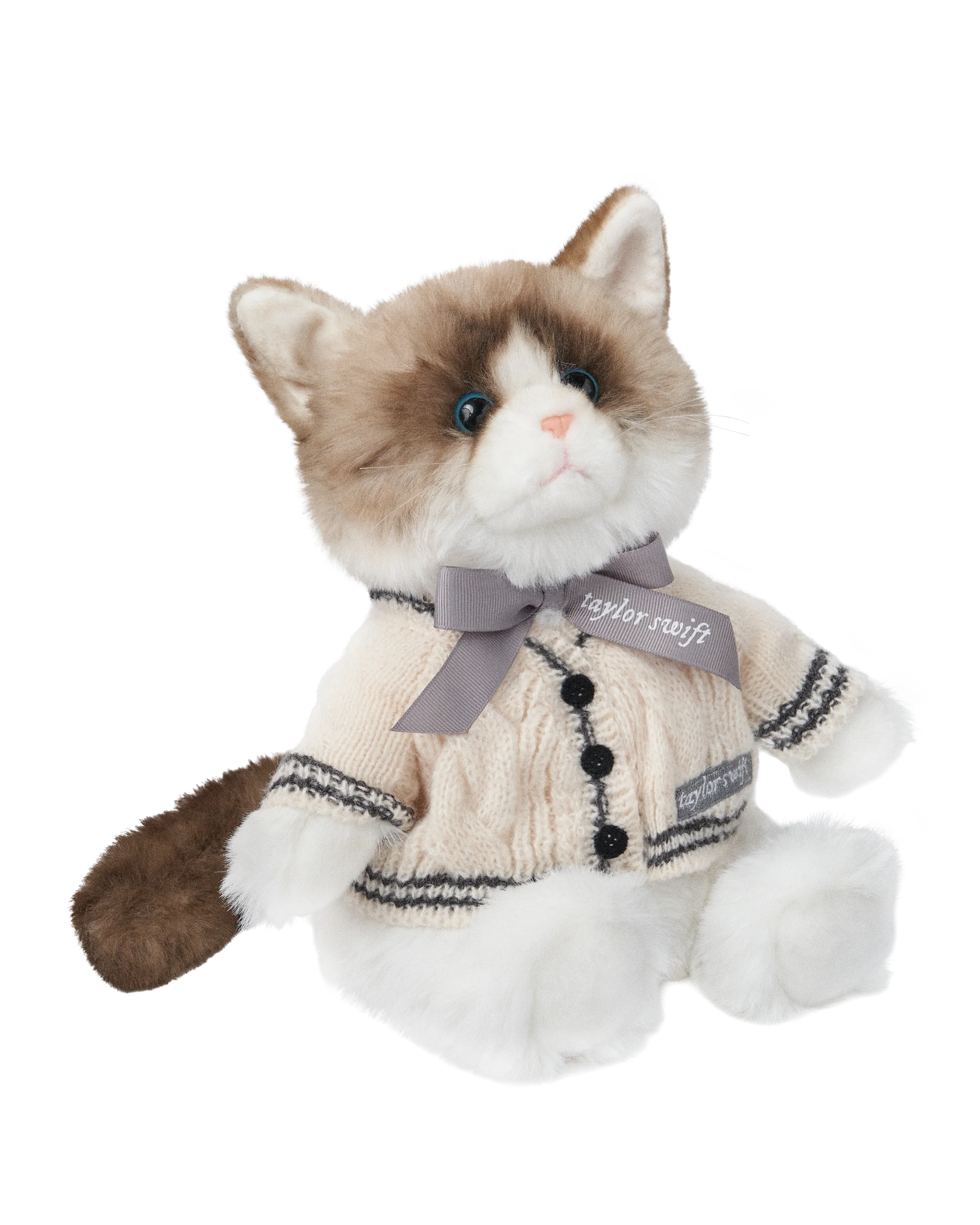 Folklore Album Cardigan Plush Cat