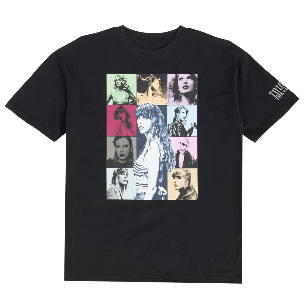 Taylor Swift | The Eras Tour Through Vancouver I Black T-Shirt