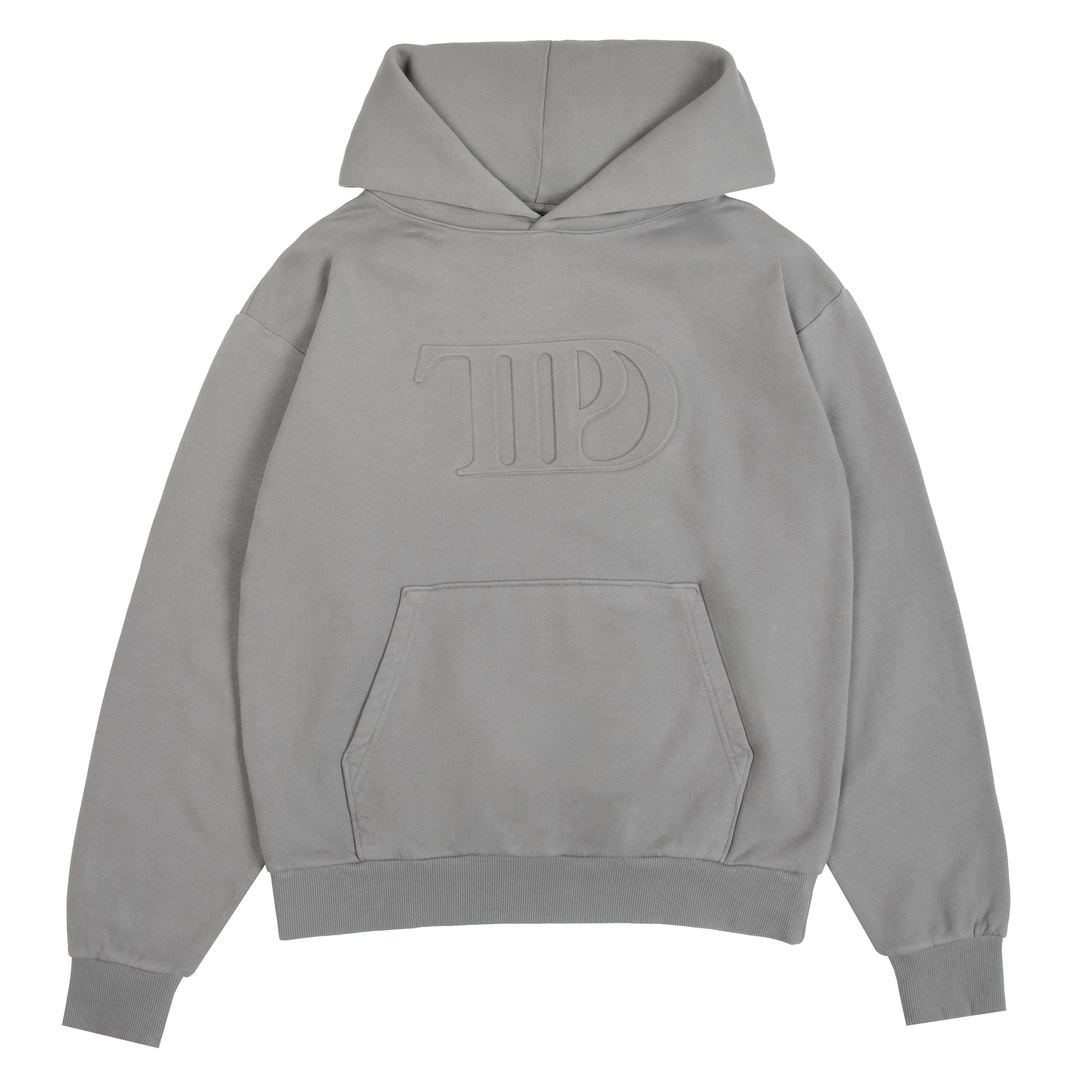 TTPD HOODIE GRIS EMBOSSED