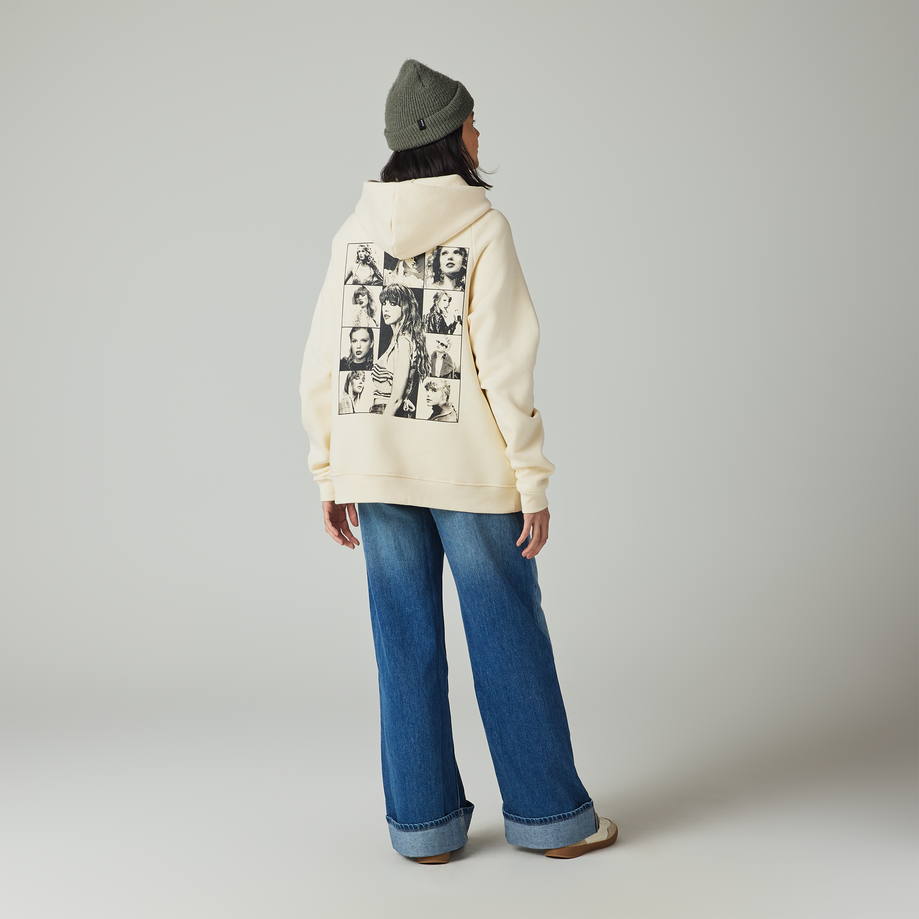 Taylor Swift The Eras Tour I Beige Hoodie