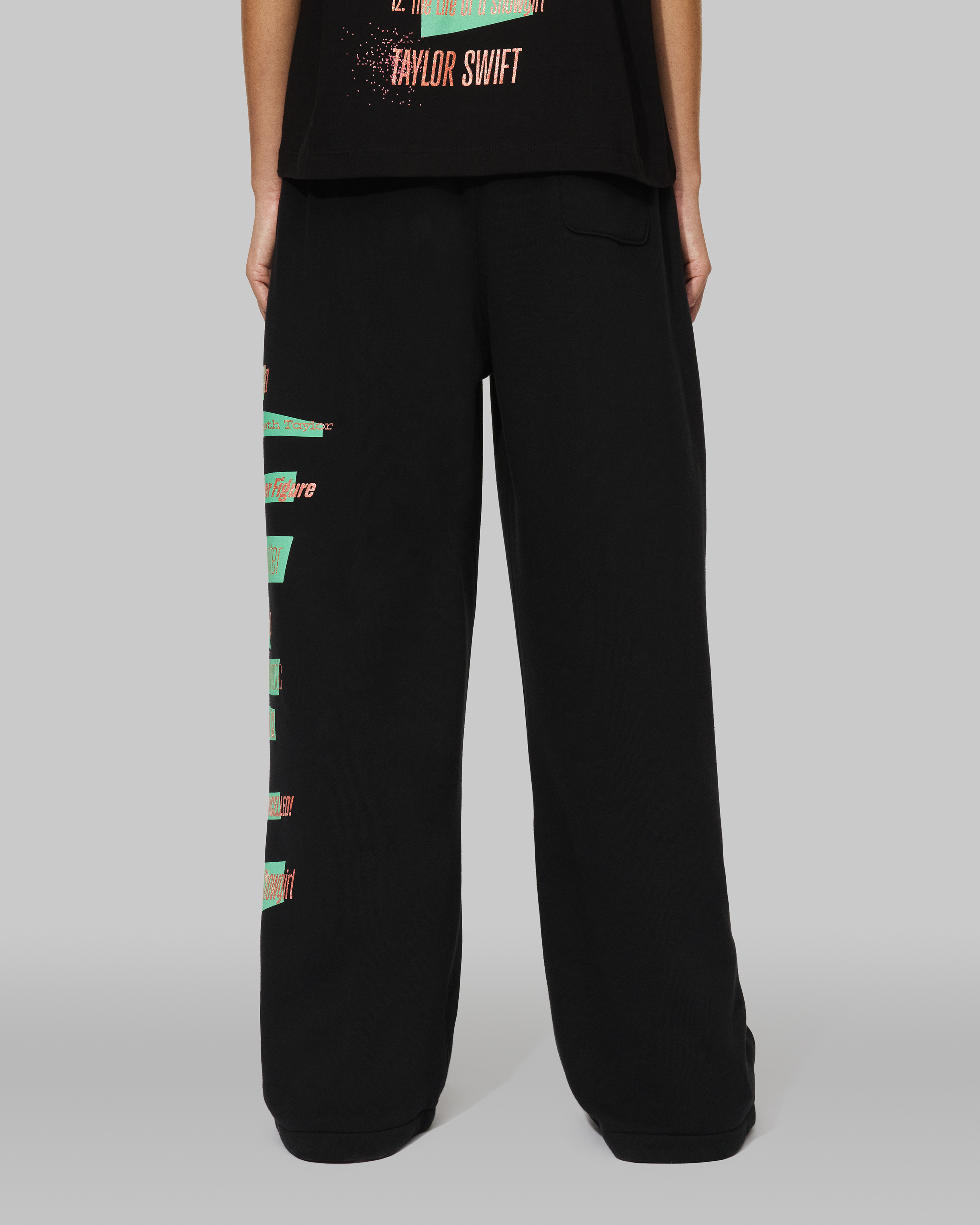 The Life of a Showgirl Tracklist Black Sweatpants