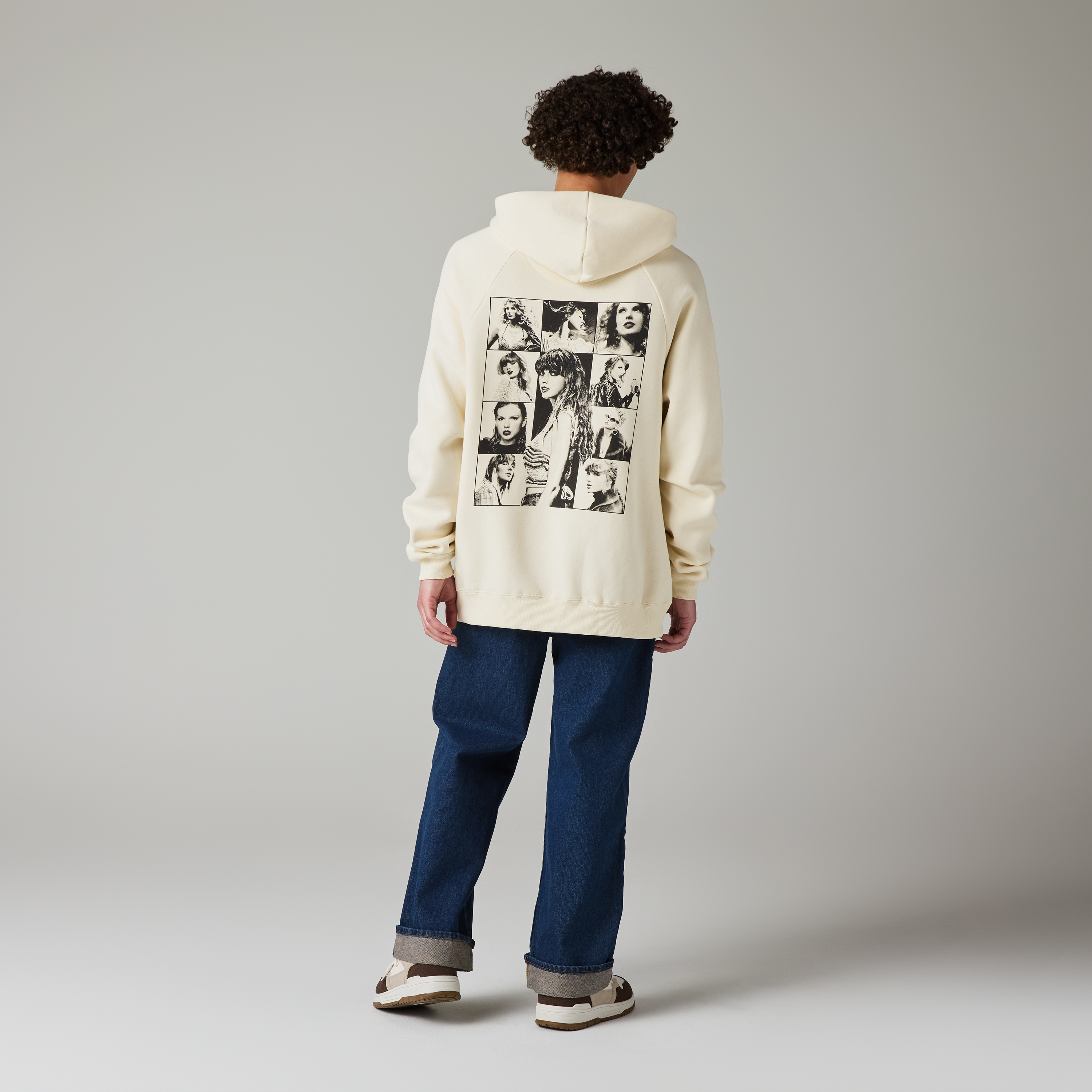 Taylor Swift The Eras Tour I Beige Hoodie