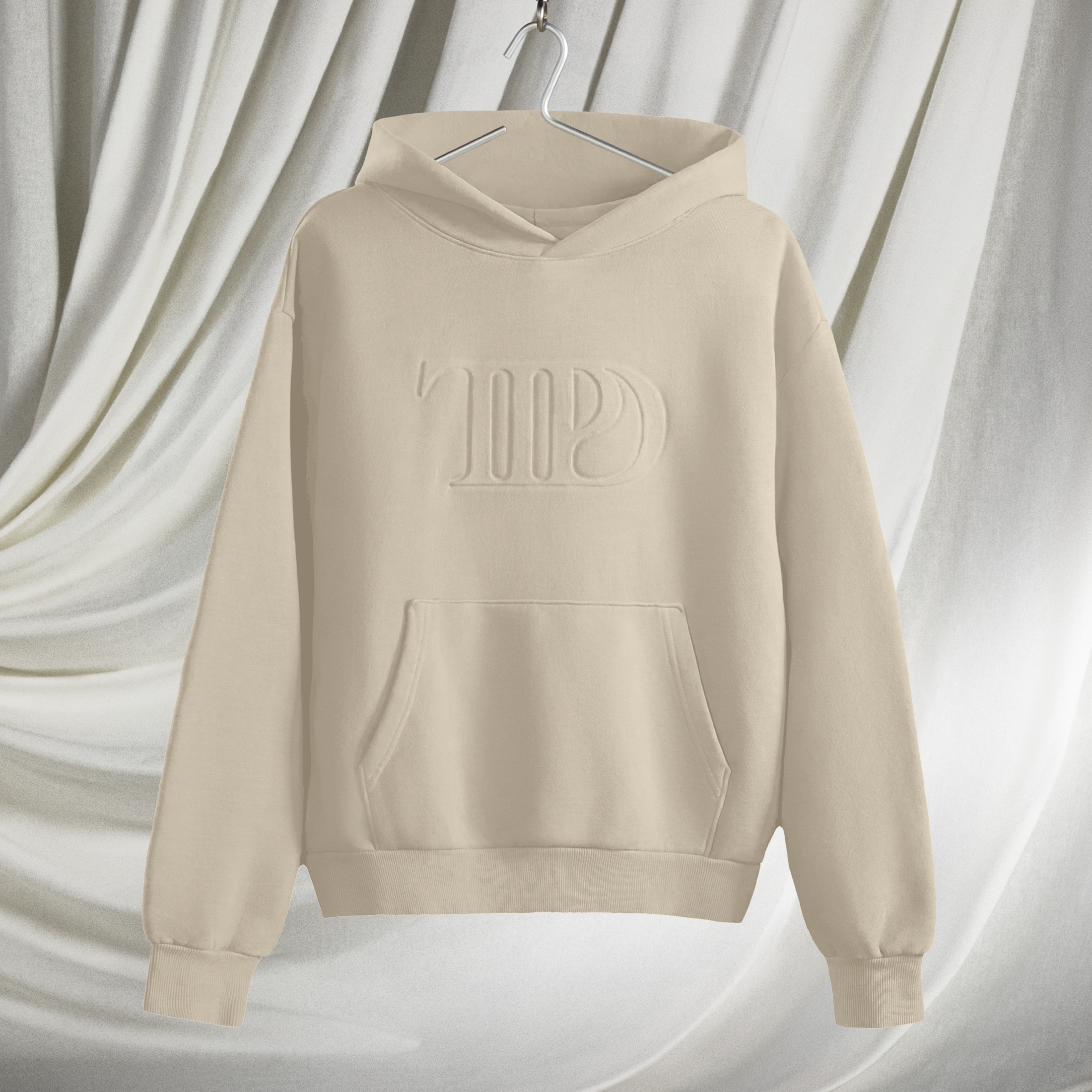 The Tortured Poets Department Hoodie Beige