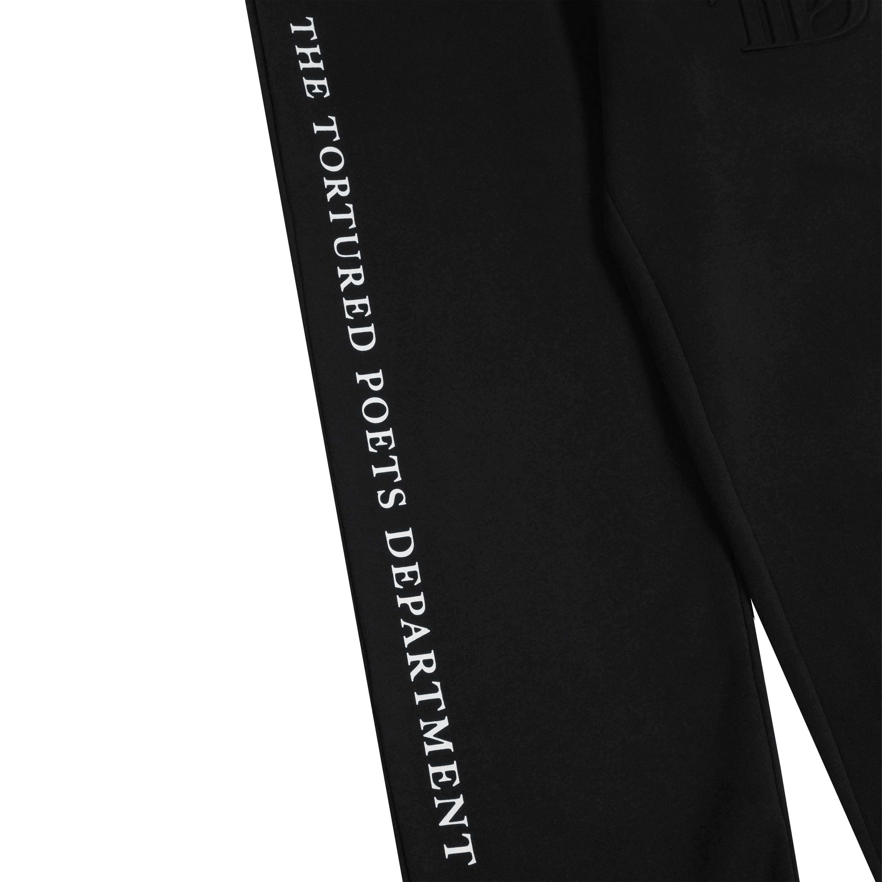 TTPD SWEATPANTS NOIR EMBOSSED