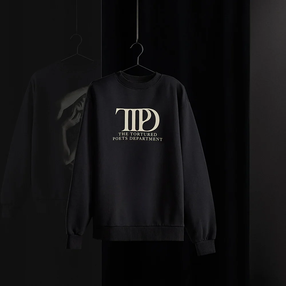 The Tortured Poets Department Crewneck noir