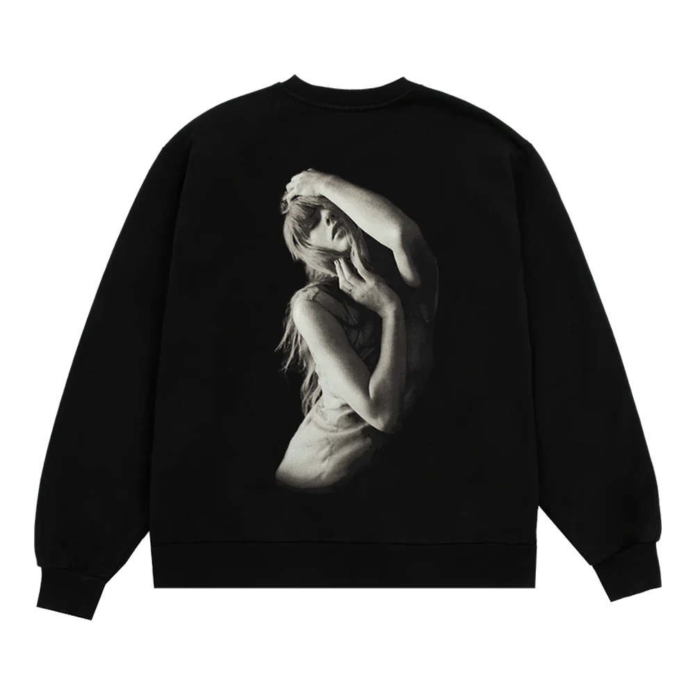 The Tortured Poets Department Crewneck noir