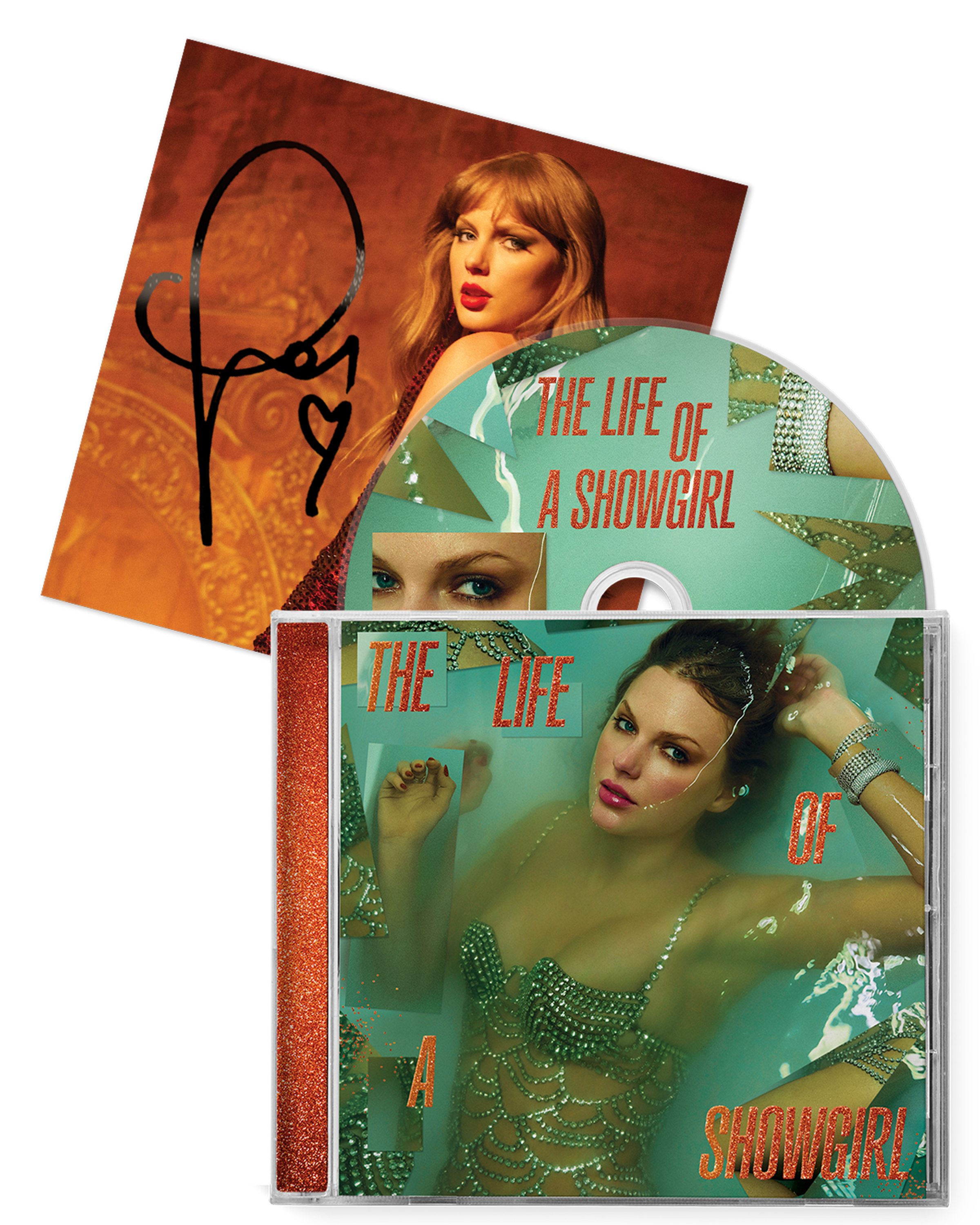 The Life of a Showgirl CD + Photo 3 Dédicacée à la main