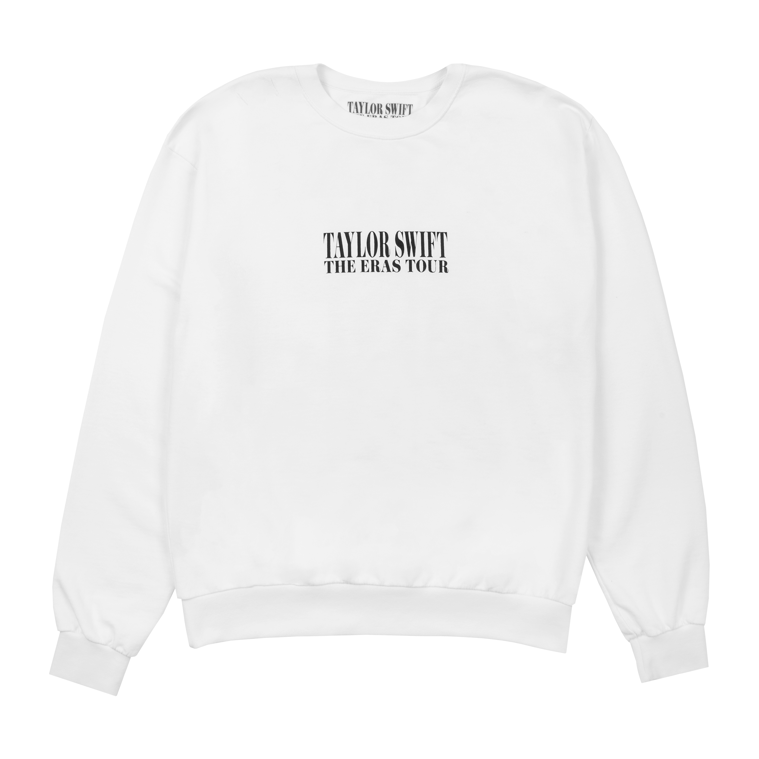 Taylor Swift The Eras Tour Crewneck Blanc