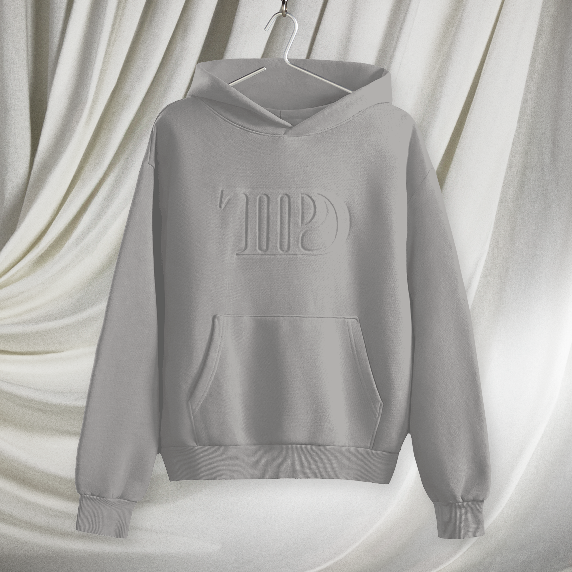 TTPD HOODIE GRIS EMBOSSED