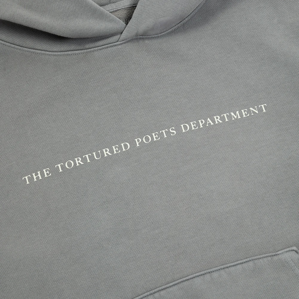 The Tortured Poets Department Hoodie Gris