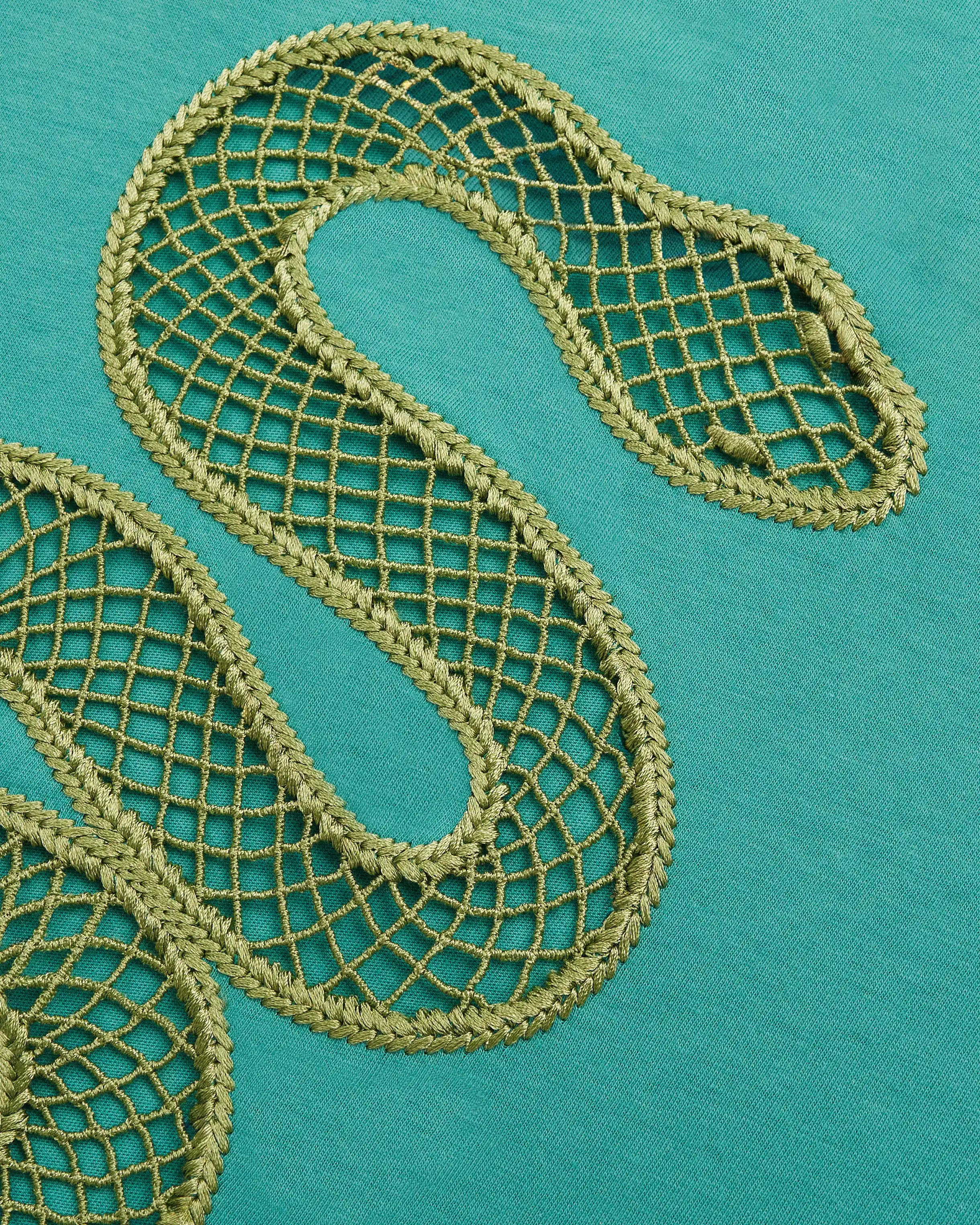 Island Breeze & the Lights Down Low Crochet Snake Tee