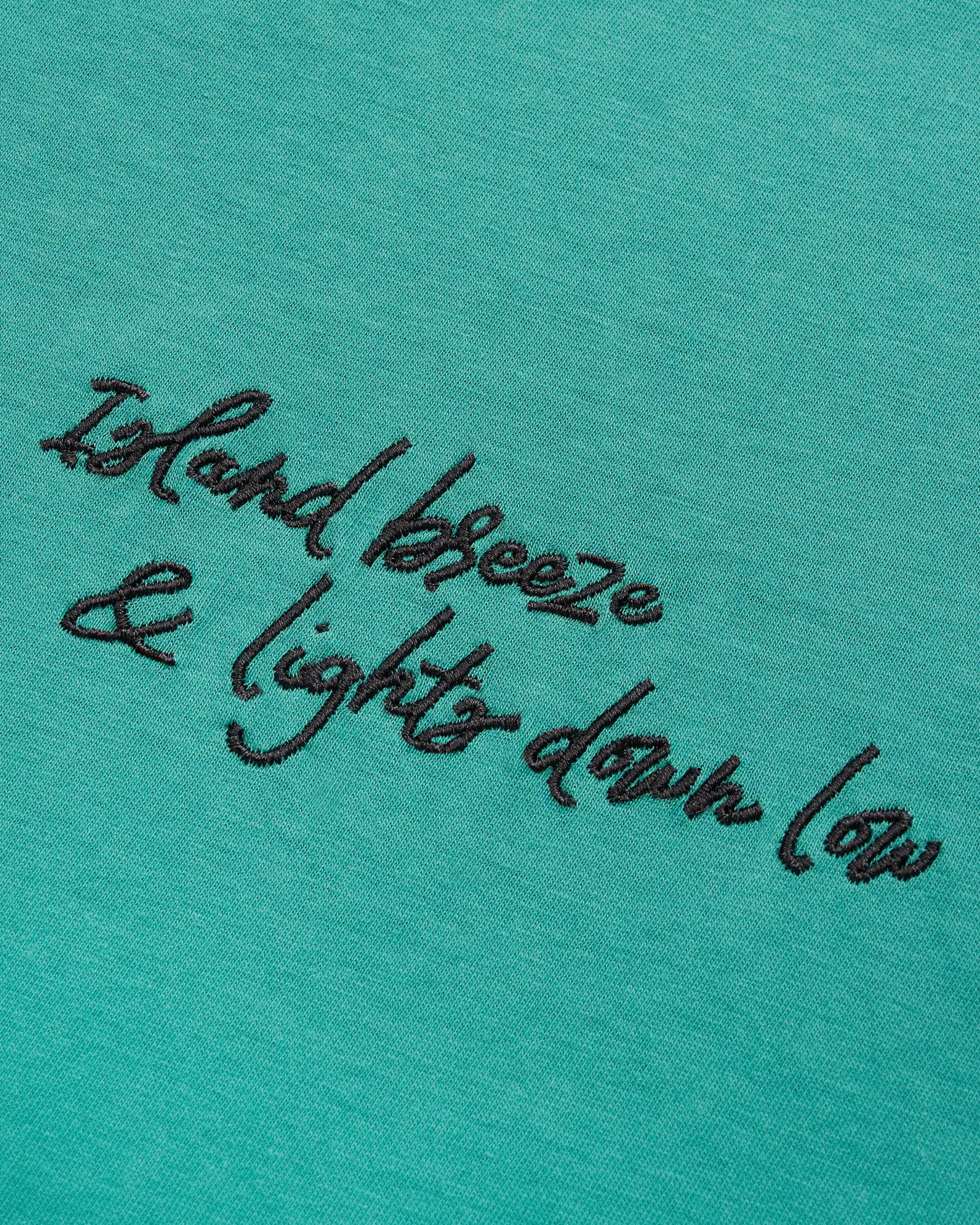Island Breeze & the Lights Down Low Crochet Snake Tee