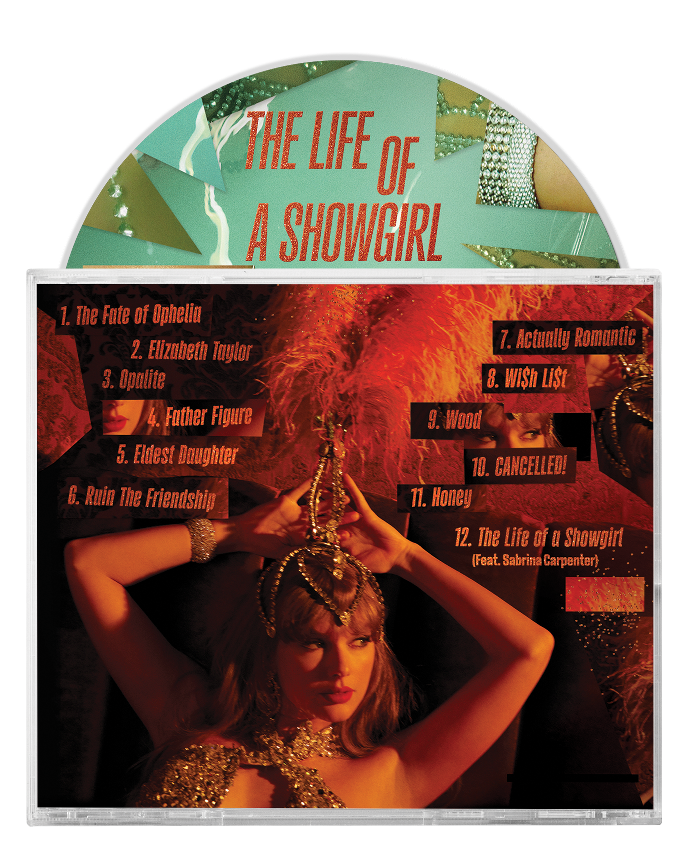 The Life of a Showgirl: Sweat and Vanilla Perfume CD with Poster