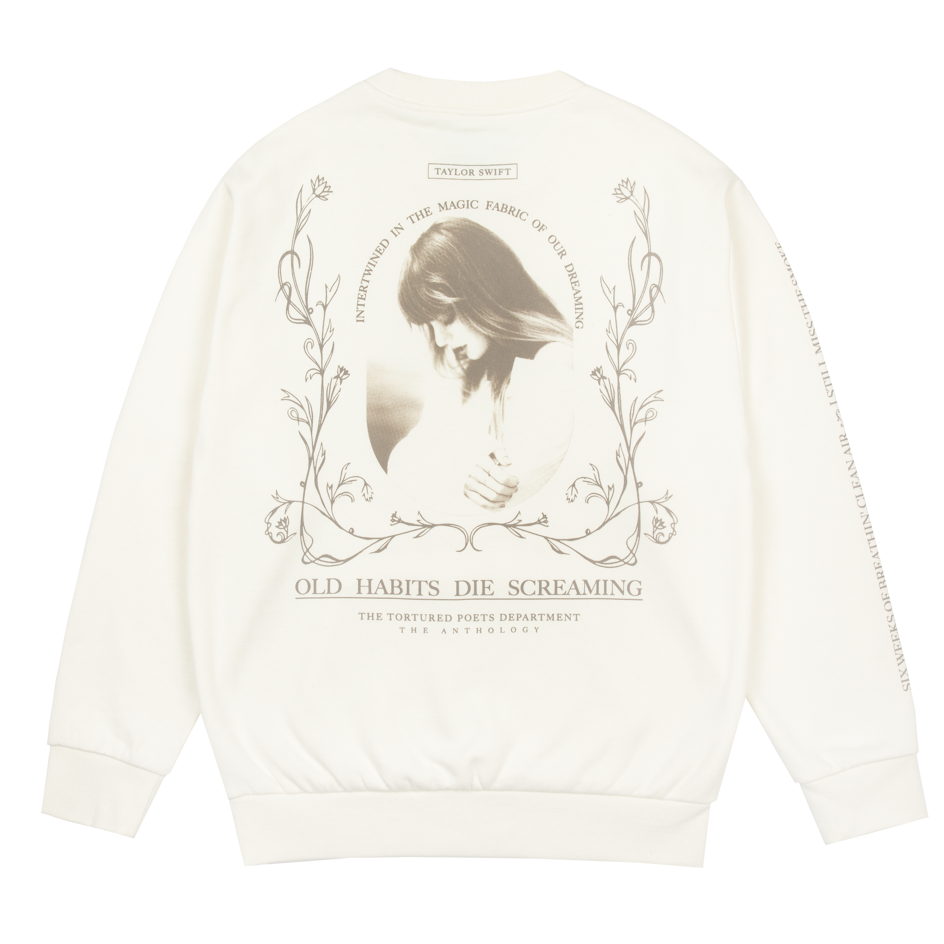 Old Habits Die Screaming Kanga Crewneck Poche Kangourou