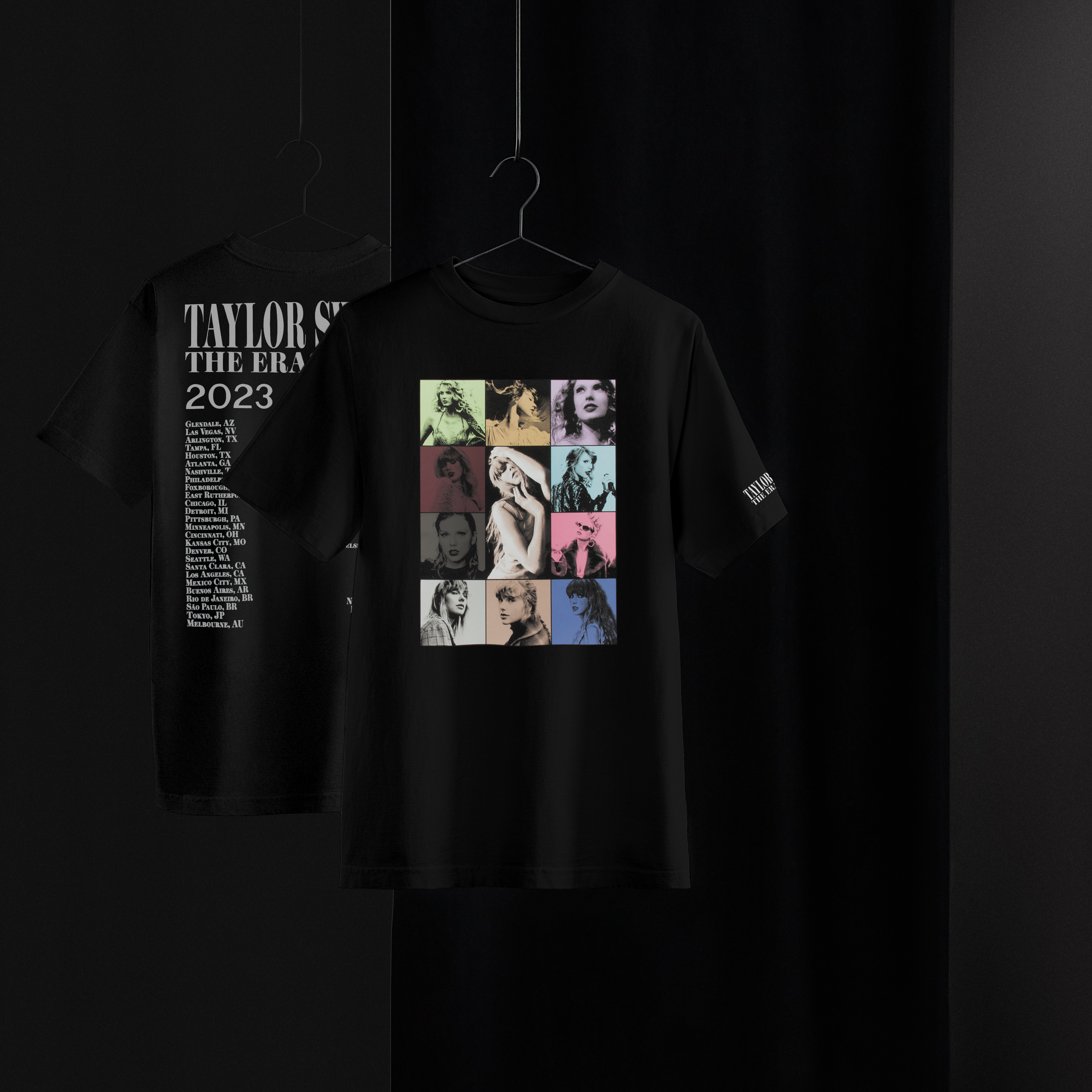 Taylor Swift | The Eras Tour II T-Shirt Noir