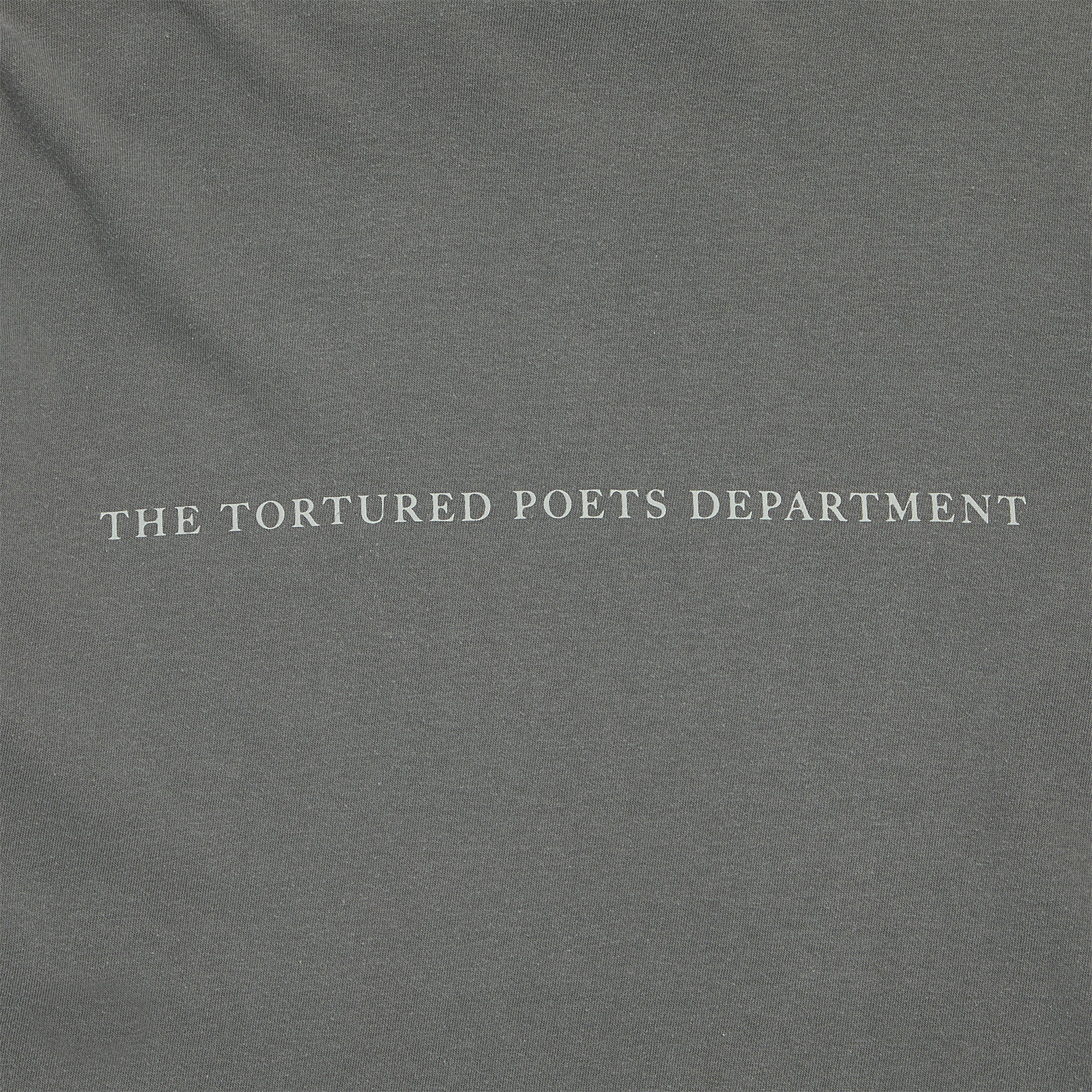 The Tortured Poets Department Photo T-Shirt Gris Manches Longues