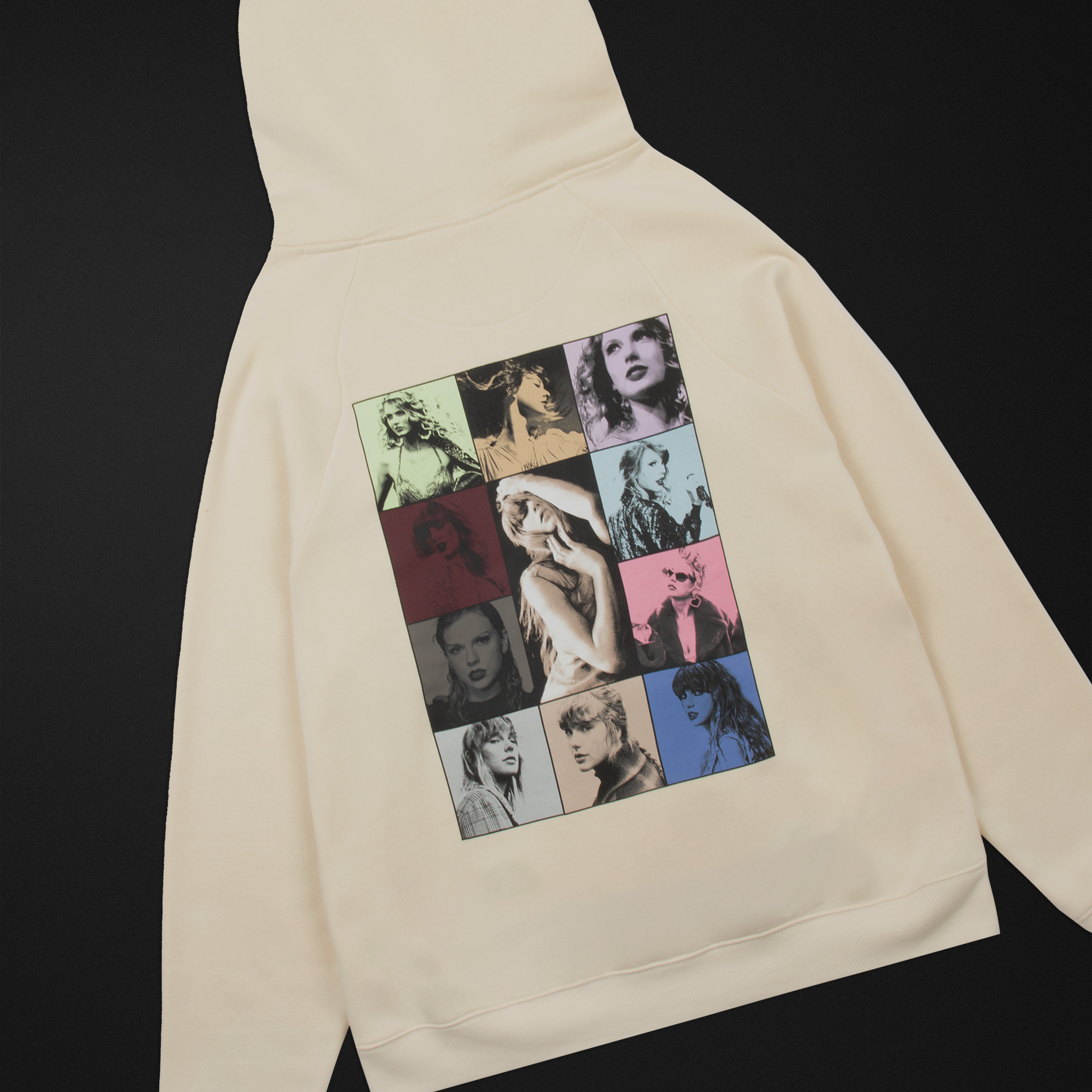 Taylor Swift The Eras II Tour Hoodie Beige