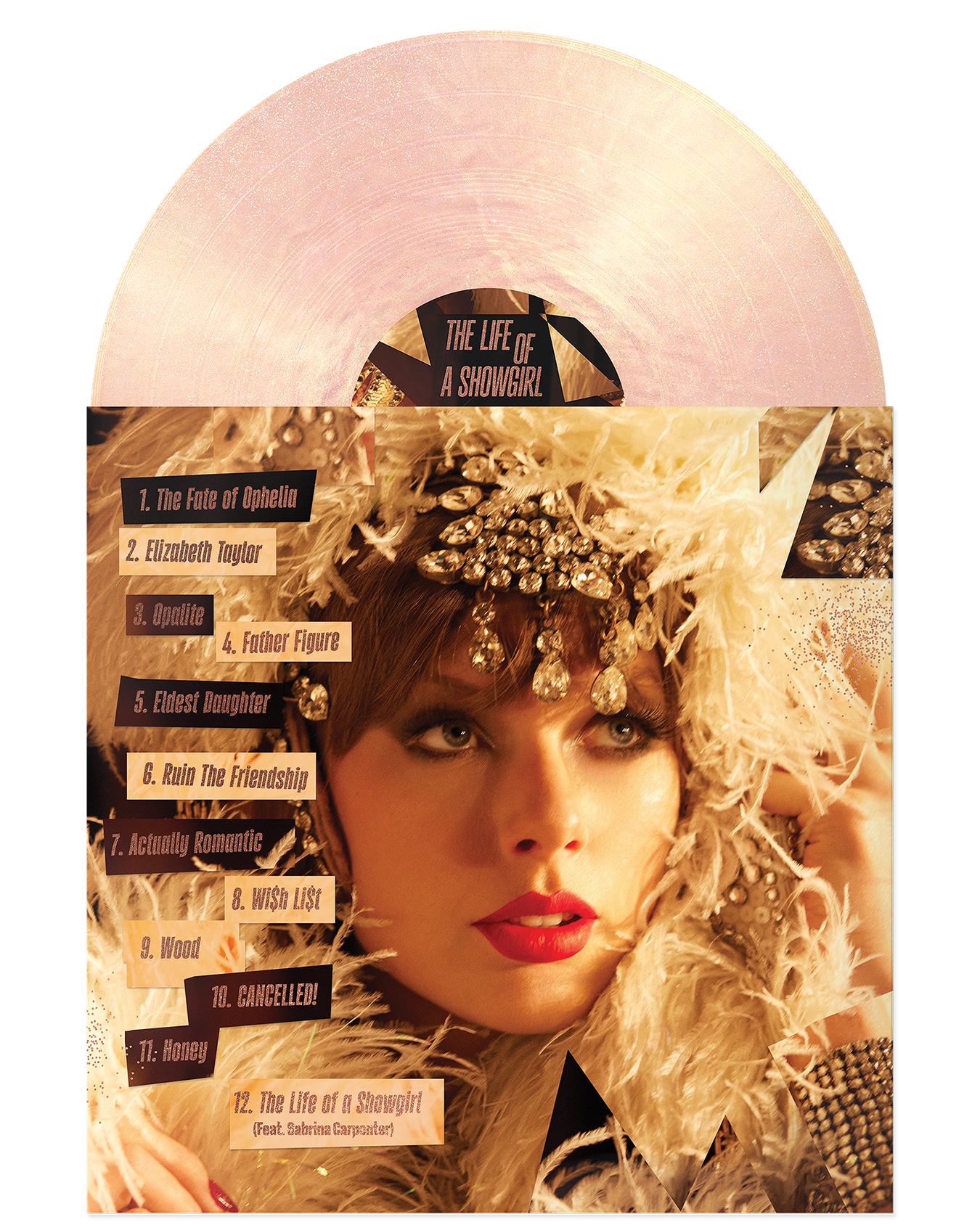 The life of a showgirl: the crowd is your king edition (vinyle summertime spritz shimmer)