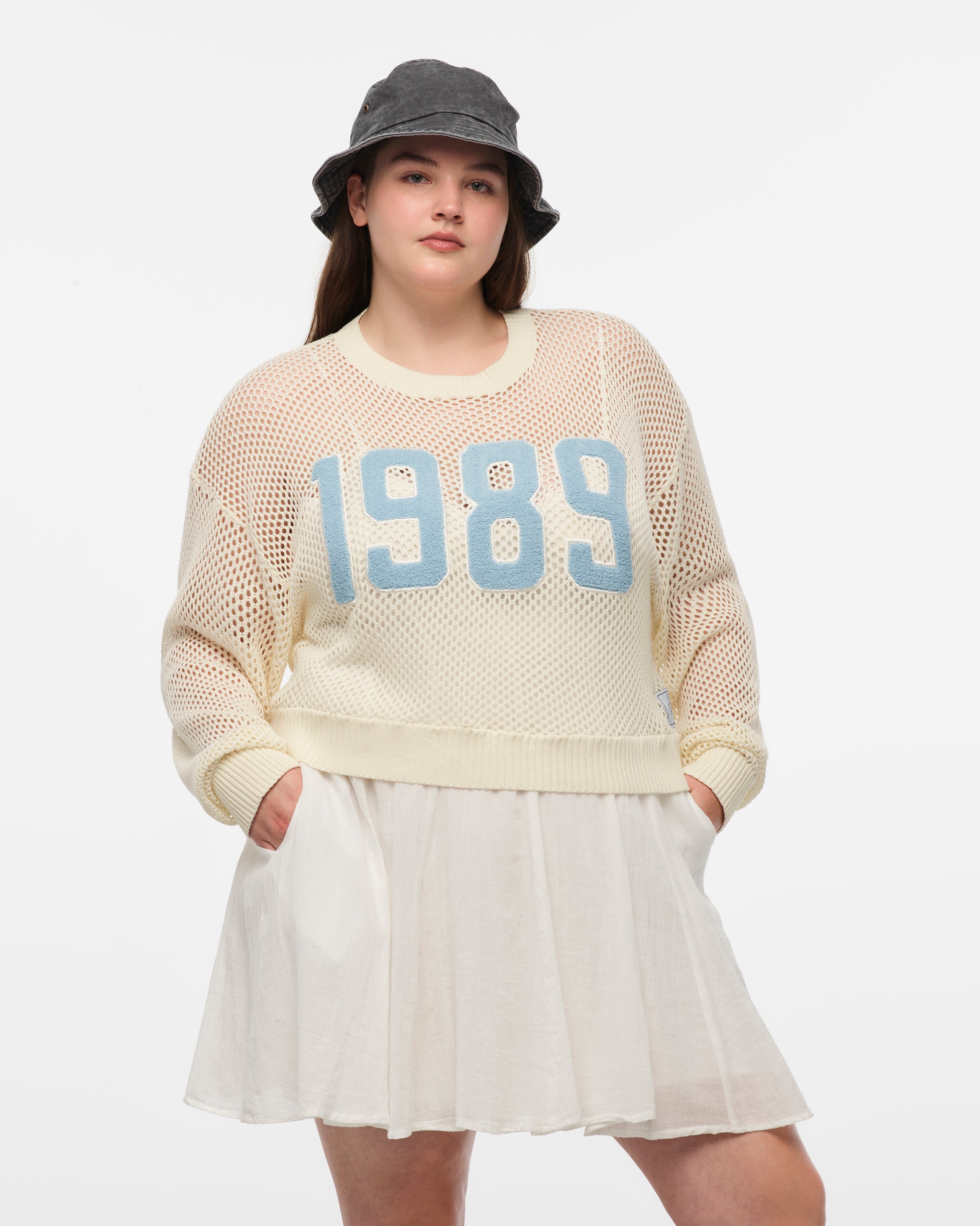 1989 (Taylor's Version) Open Knit Sweater