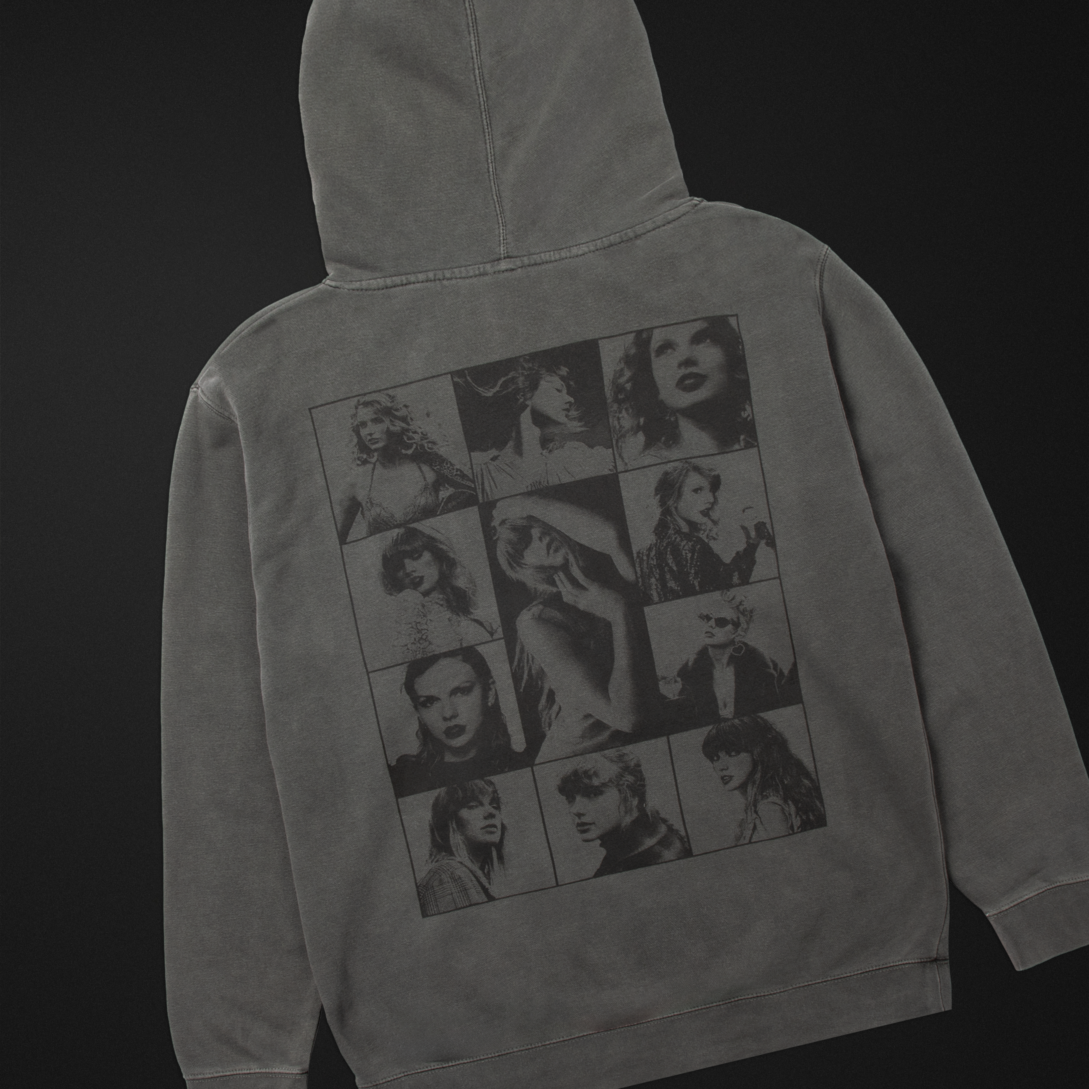 Taylor Swift The Eras Tour Hoodie Charcoal