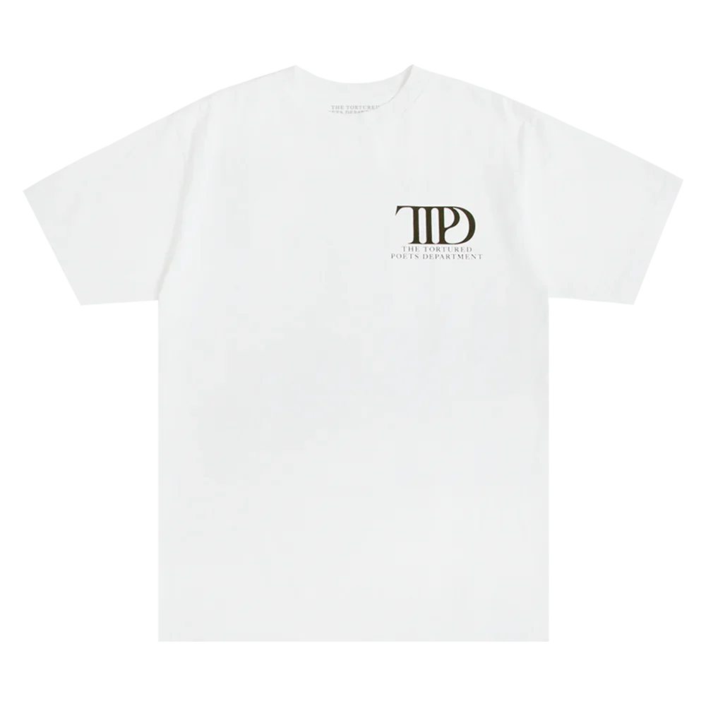 The Tortured Poets Department T-Shirt Blanc