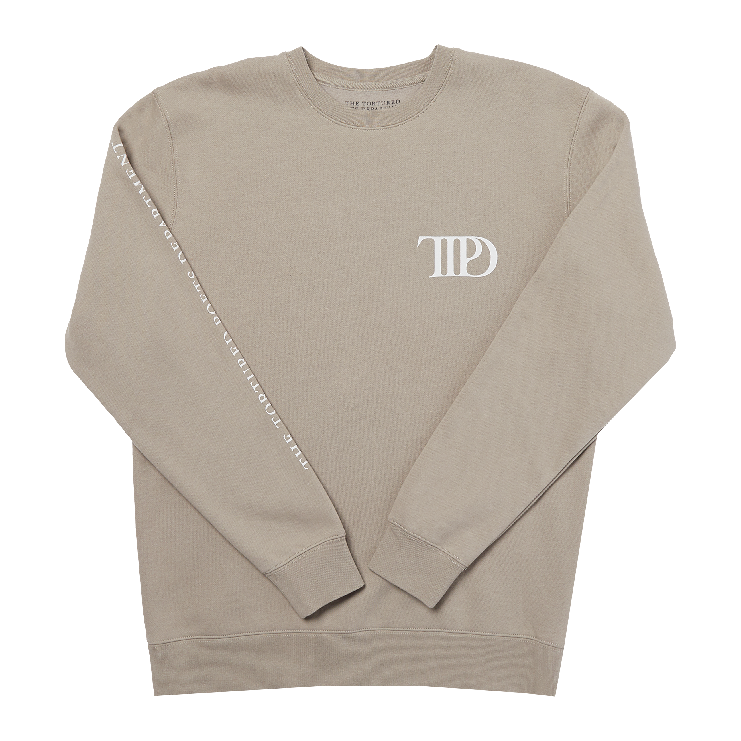 The Tortured Poets Department Crewneck Beige