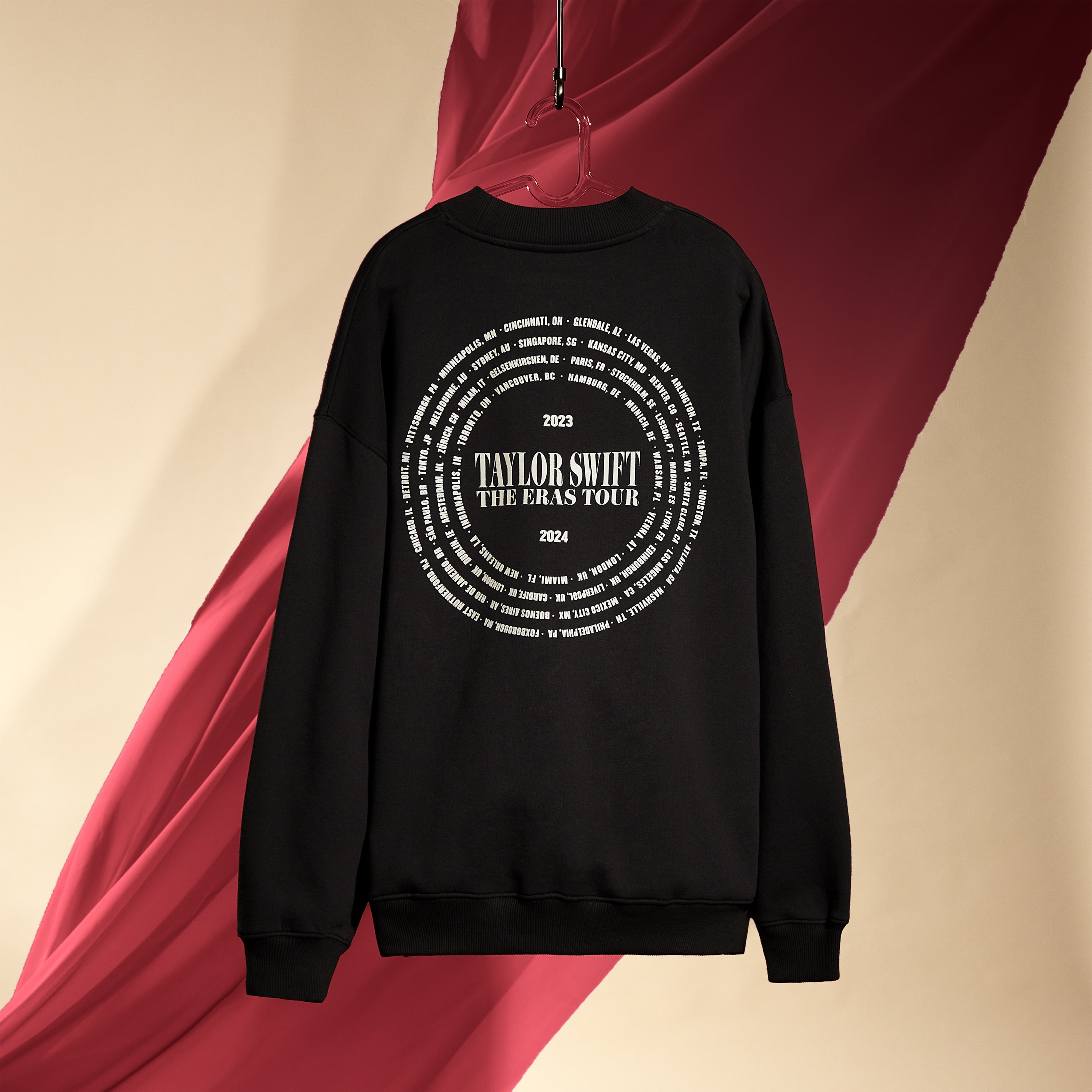 TAYLOR SWIFT | THE ERAS TOUR All Too Well Live Photo Oversized Crewneck