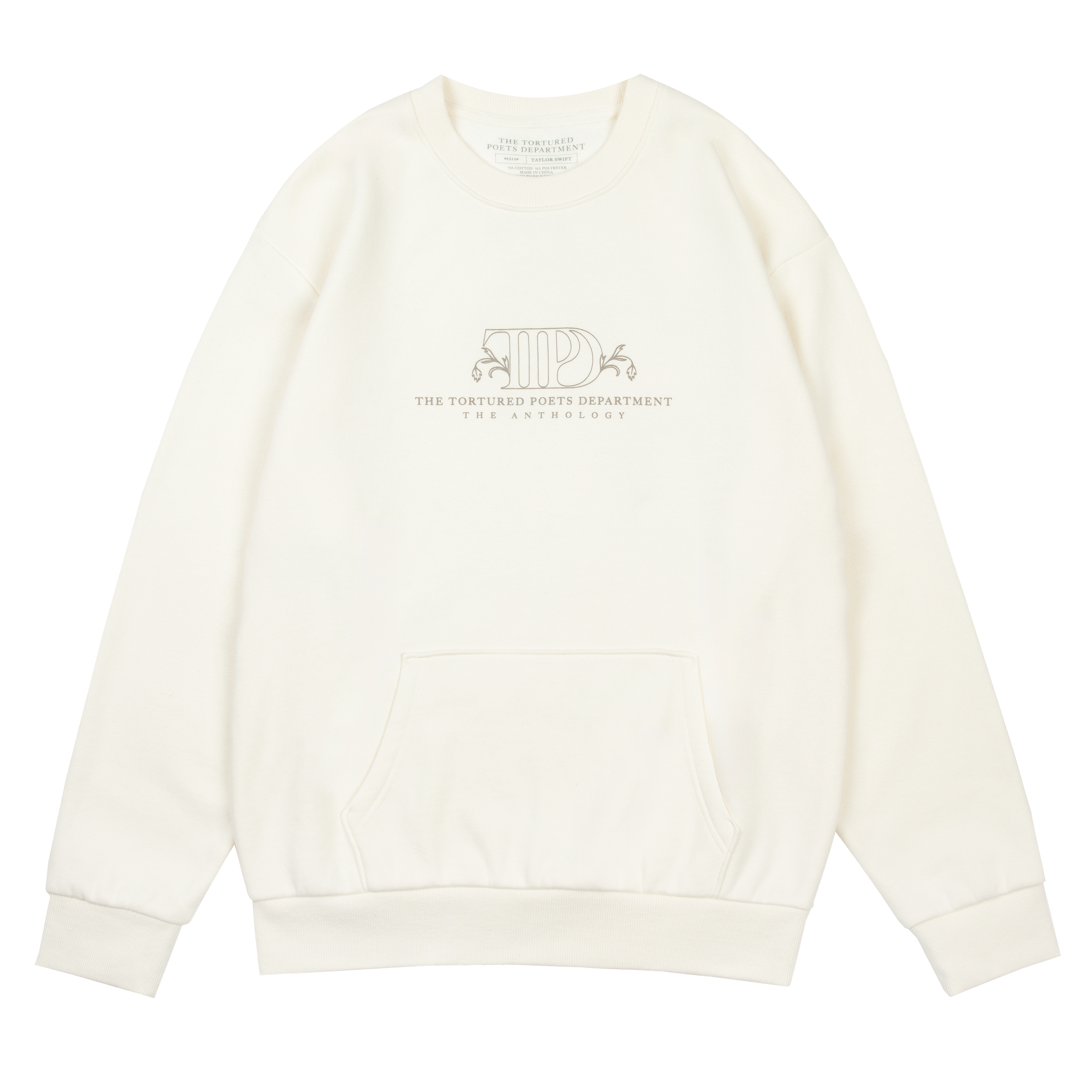 Old Habits Die Screaming Kanga Crewneck Poche Kangourou