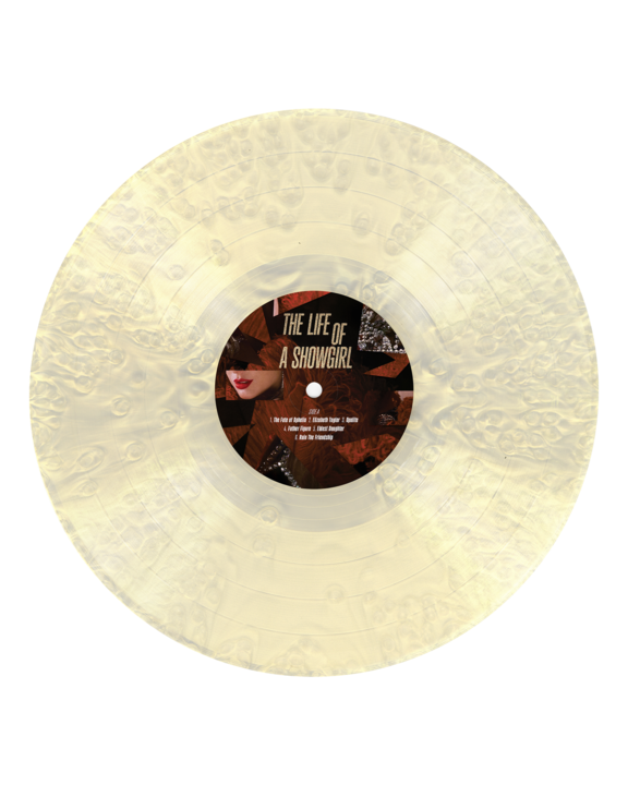 The Life of a Showgirl: The Tiny Bubbles in Champagne Edition (Vinyle Under Bright Lights Pearlescent)