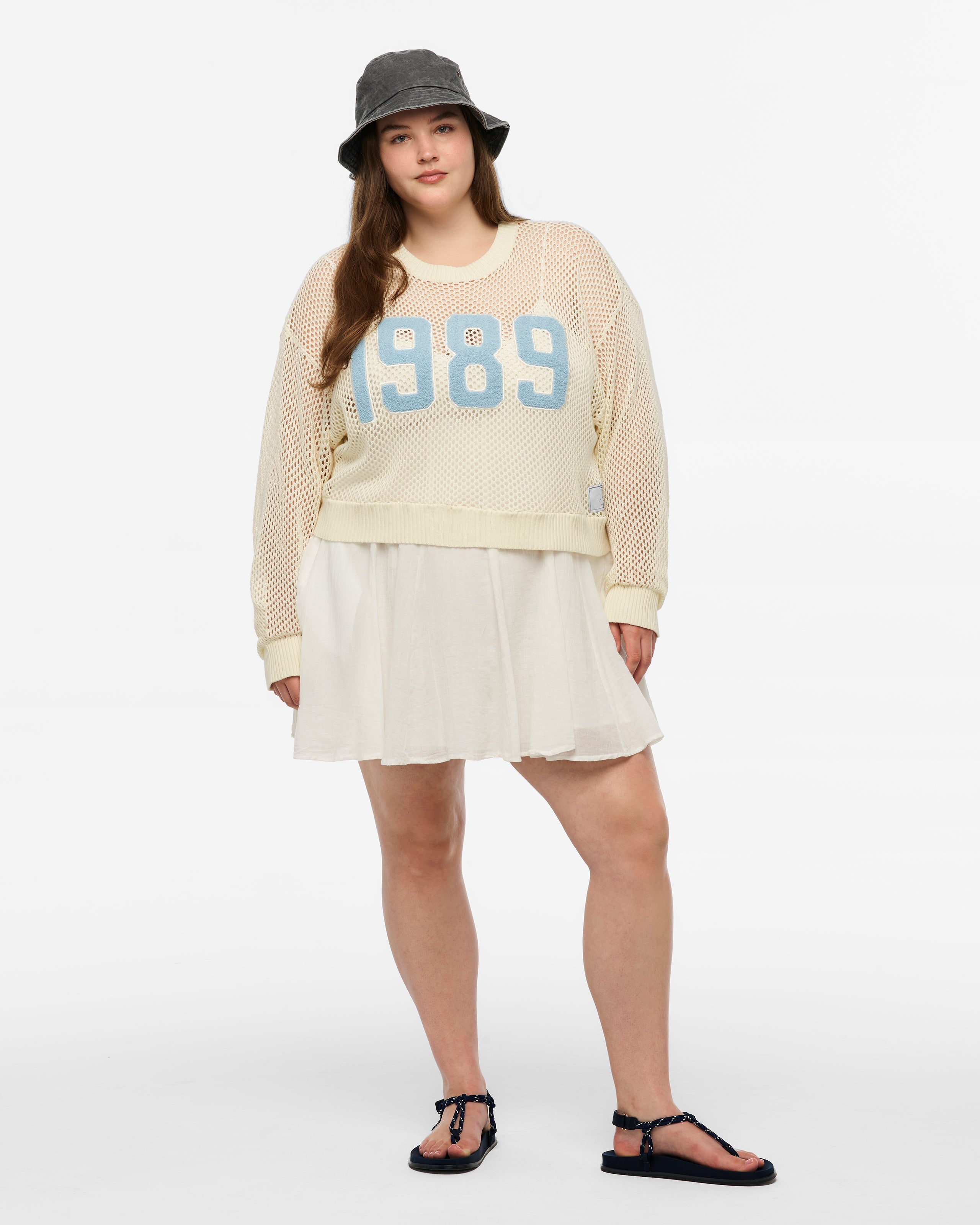 1989 (Taylor's Version) Open Knit Sweater