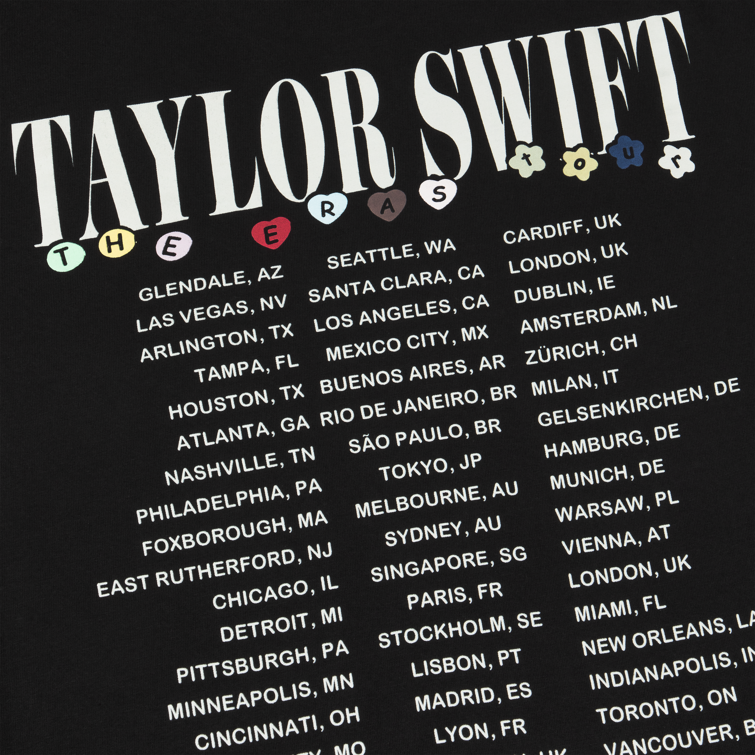 TAYLOR SWIFT | THE ERAS TOUR Heart Hands Oversized Muscle Tank