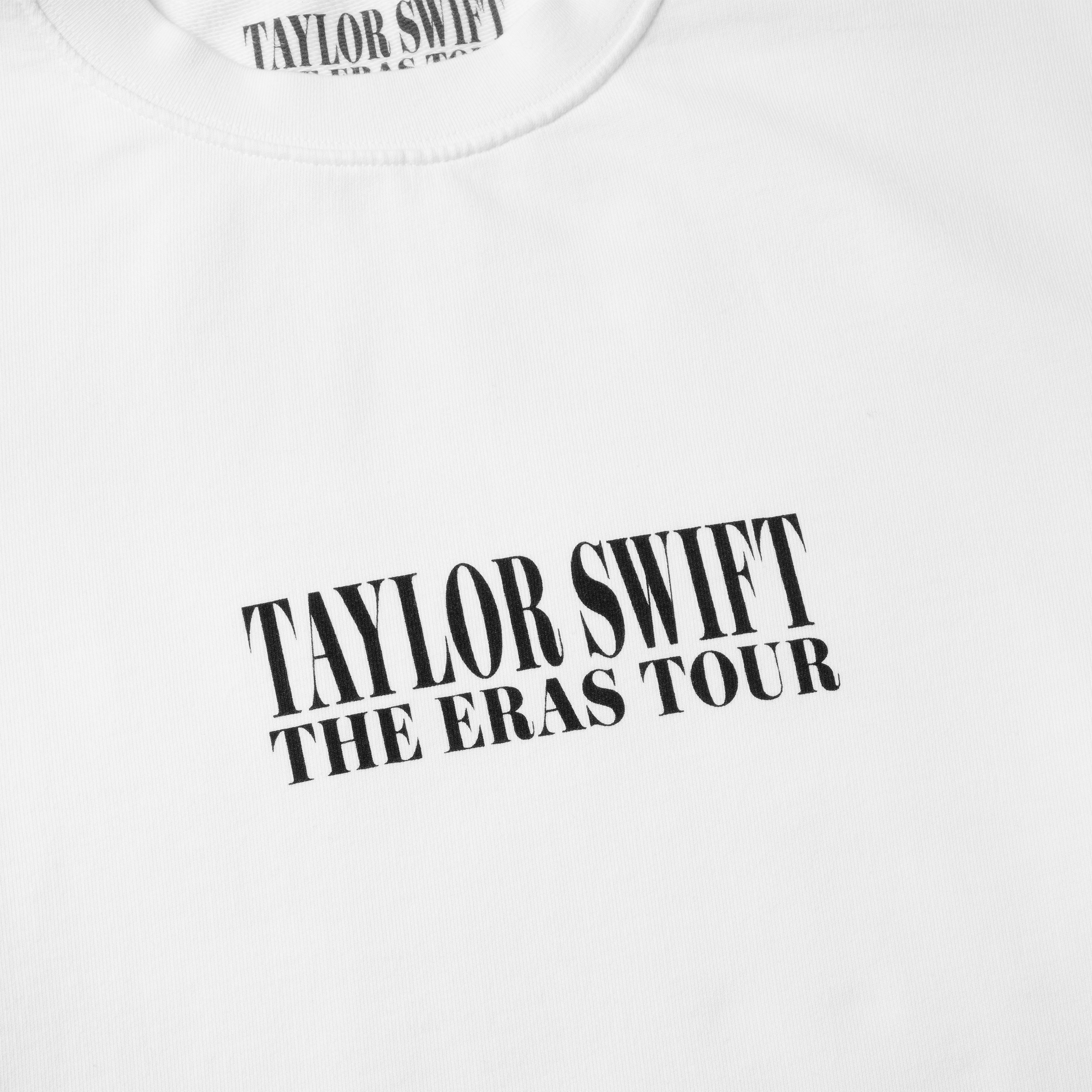 Taylor Swift The Eras Tour Crewneck Blanc