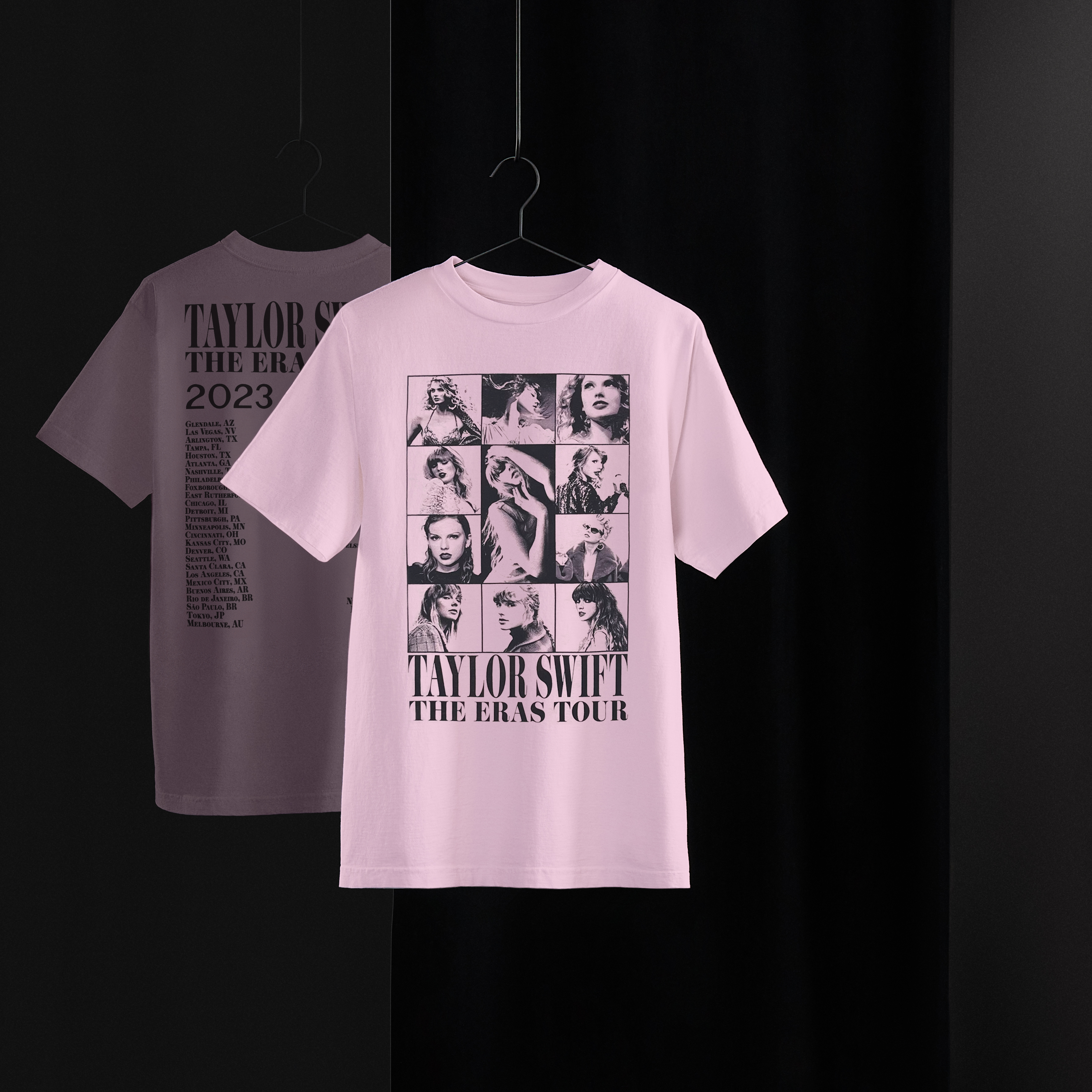 Taylor Swift The Eras Tour T-Shirt Rose