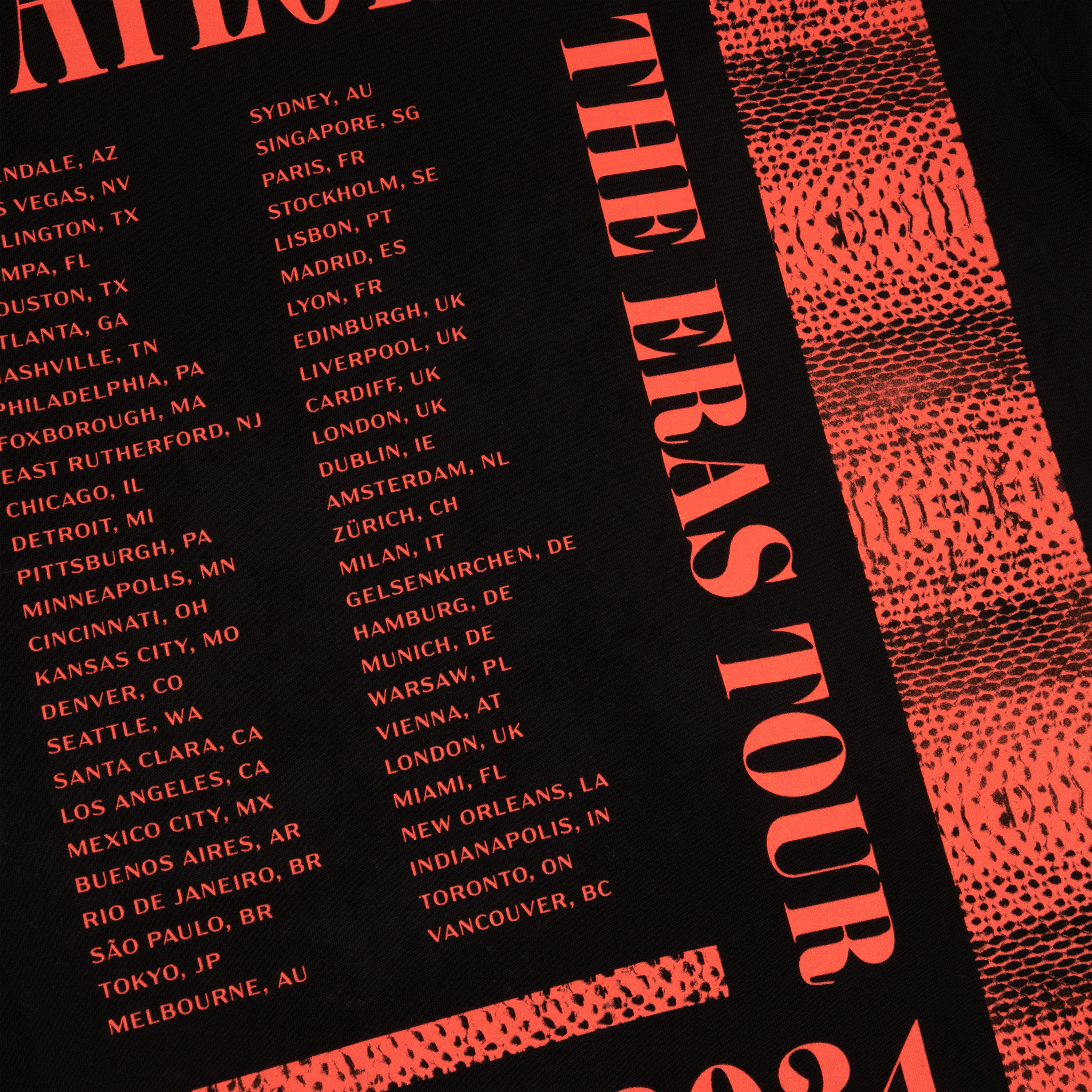 TAYLOR SWIFT | THE ERAS TOUR Reputation Live Photo Oversized T-Shirt