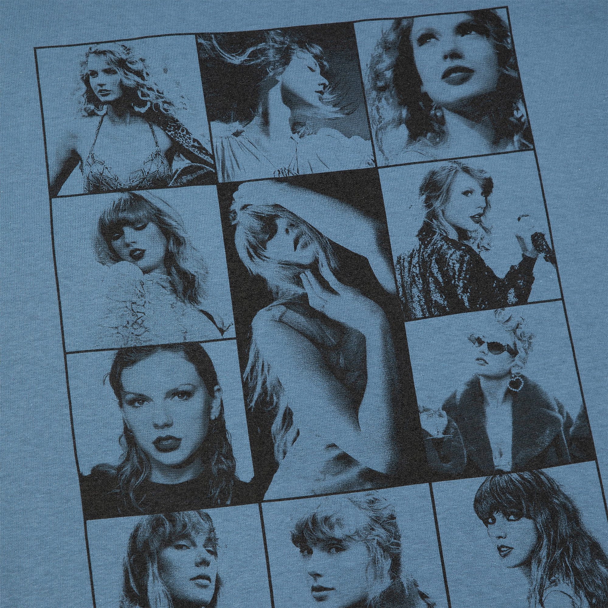 Taylor Swift The Eras Tour T-Shirt Bleu