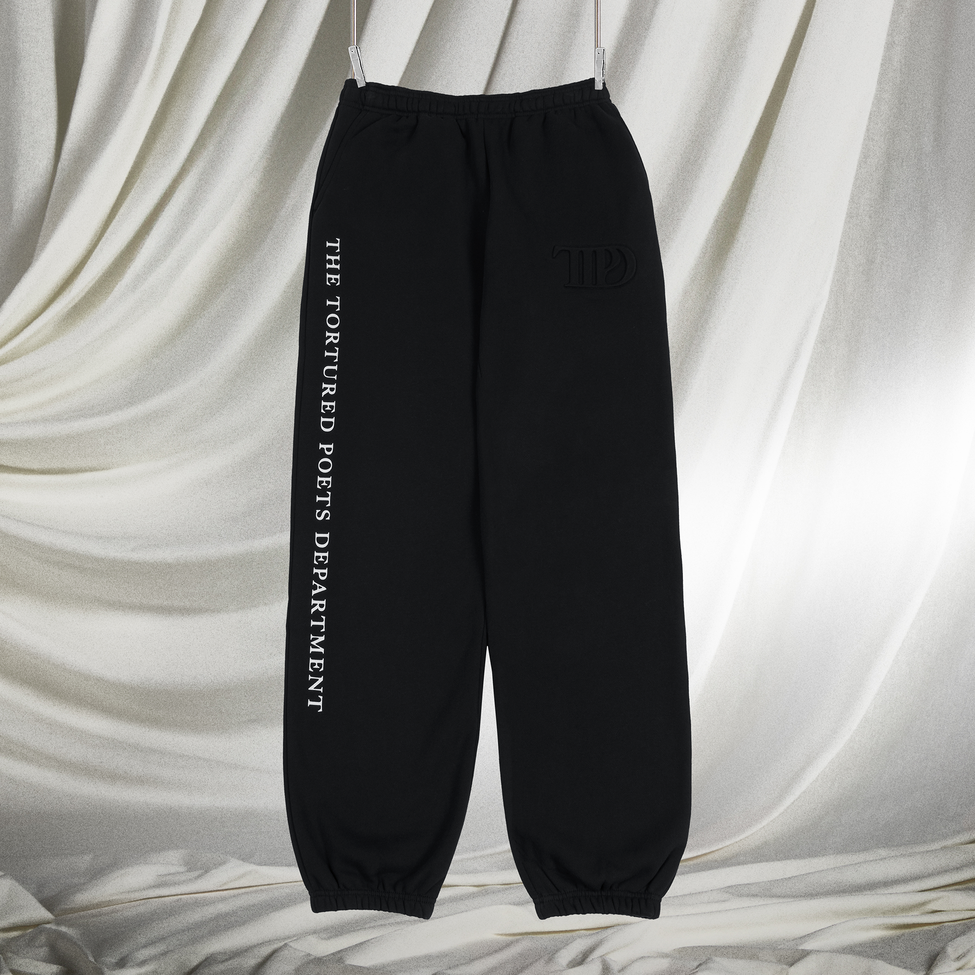 TTPD SWEATPANTS NOIR EMBOSSED