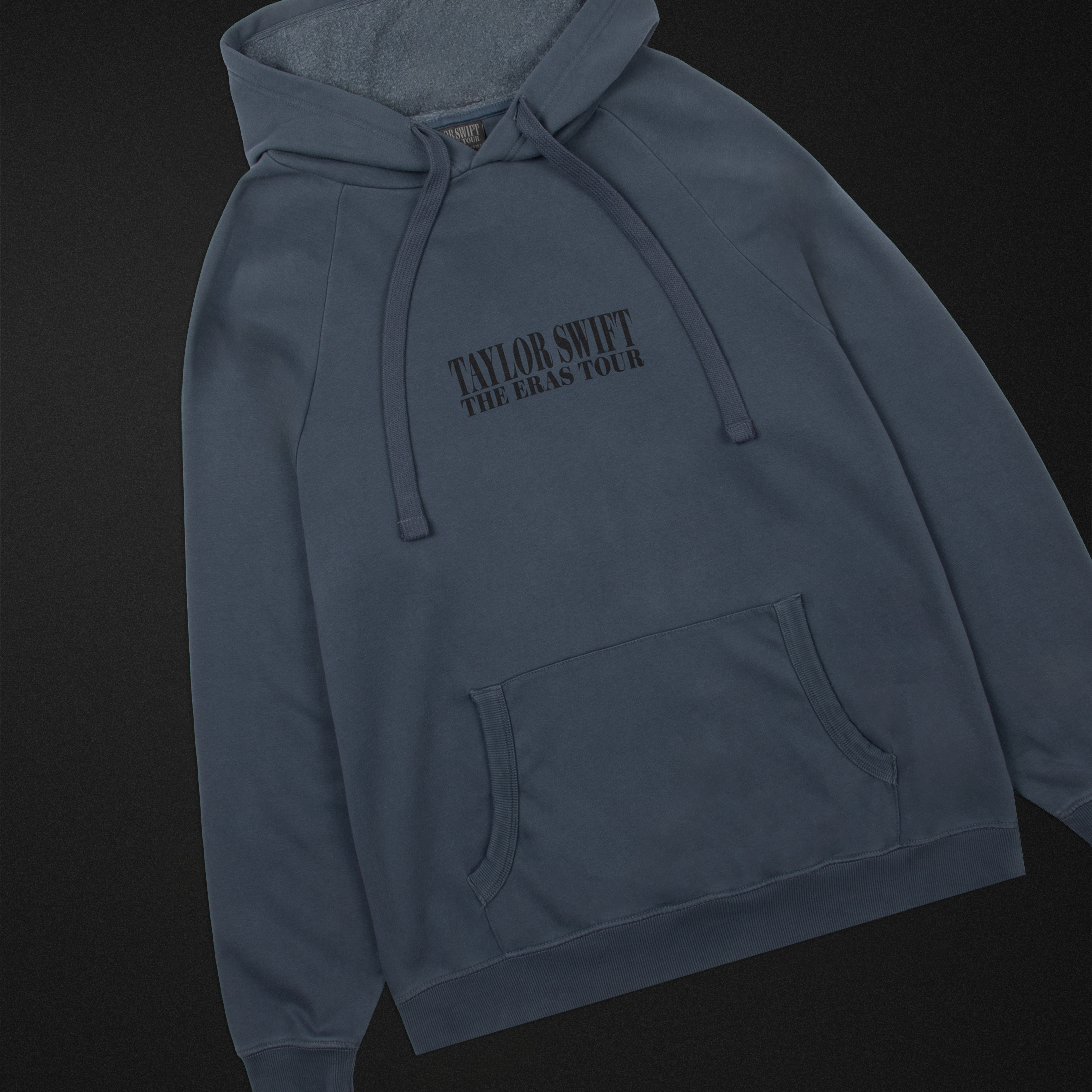 Taylor Swift The Eras II Tour Hoodie Bleu Gris Délavé