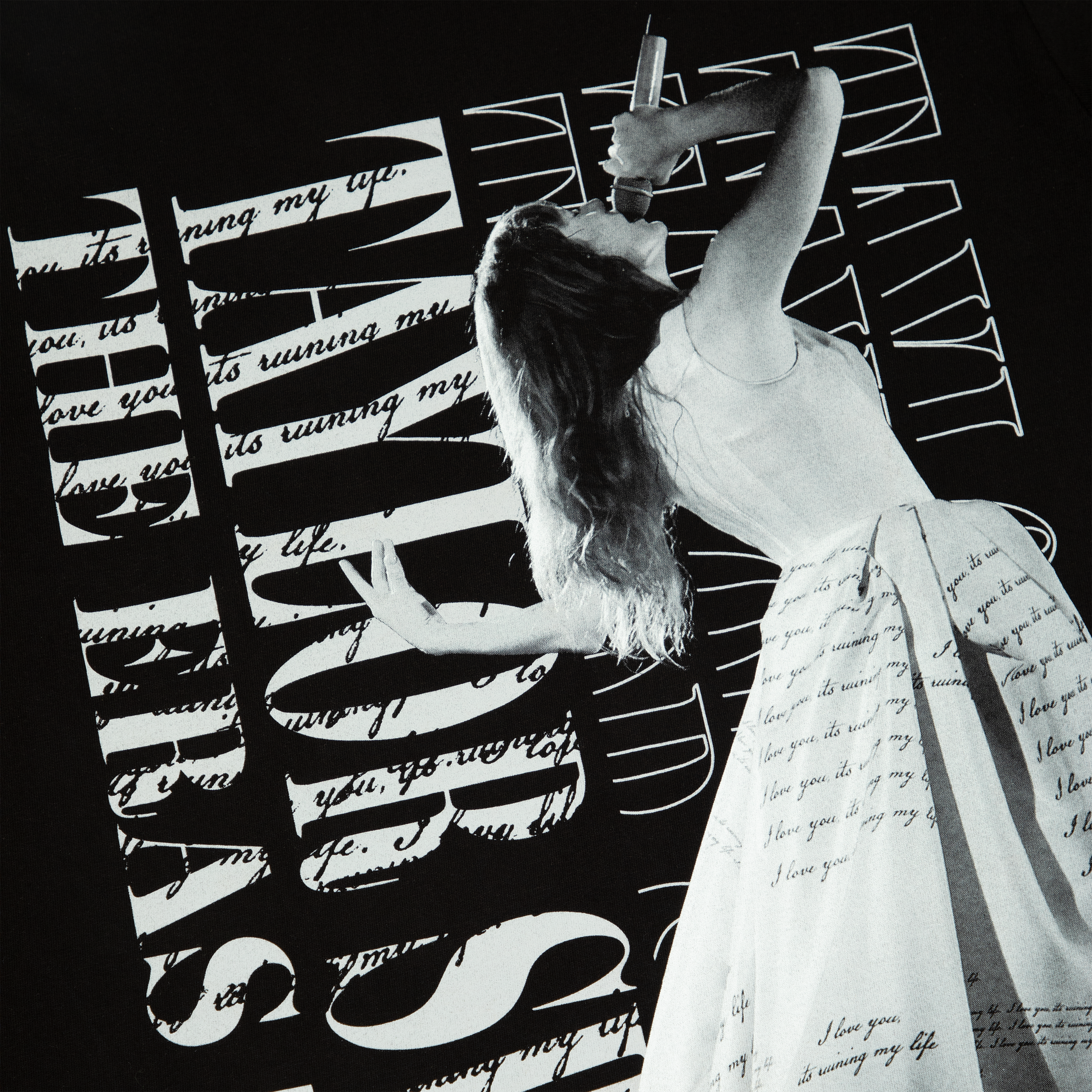 TAYLOR SWIFT | THE ERAS TOUR TTPD Live Photo Oversized T-Shirt