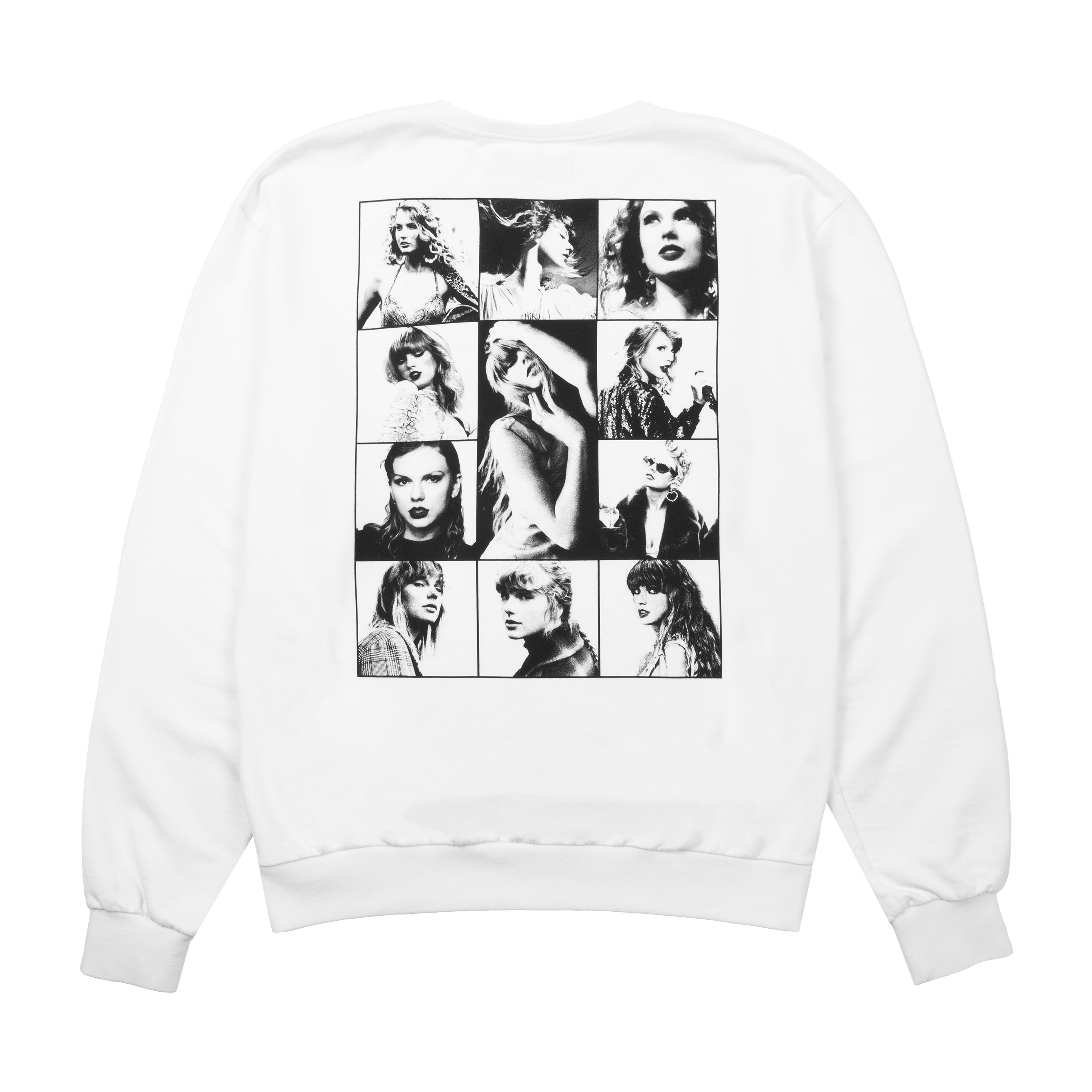 Taylor Swift The Eras Tour Crewneck Blanc