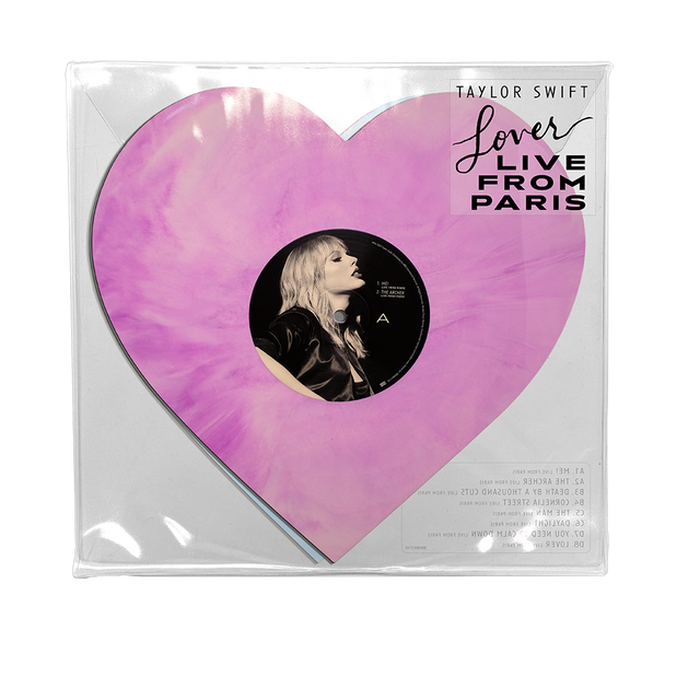Lover (Live From Paris) Vinyle Coeur Store Taylor Swift Lover (Live From Paris) Vinyle Coeur Store Taylor Swift